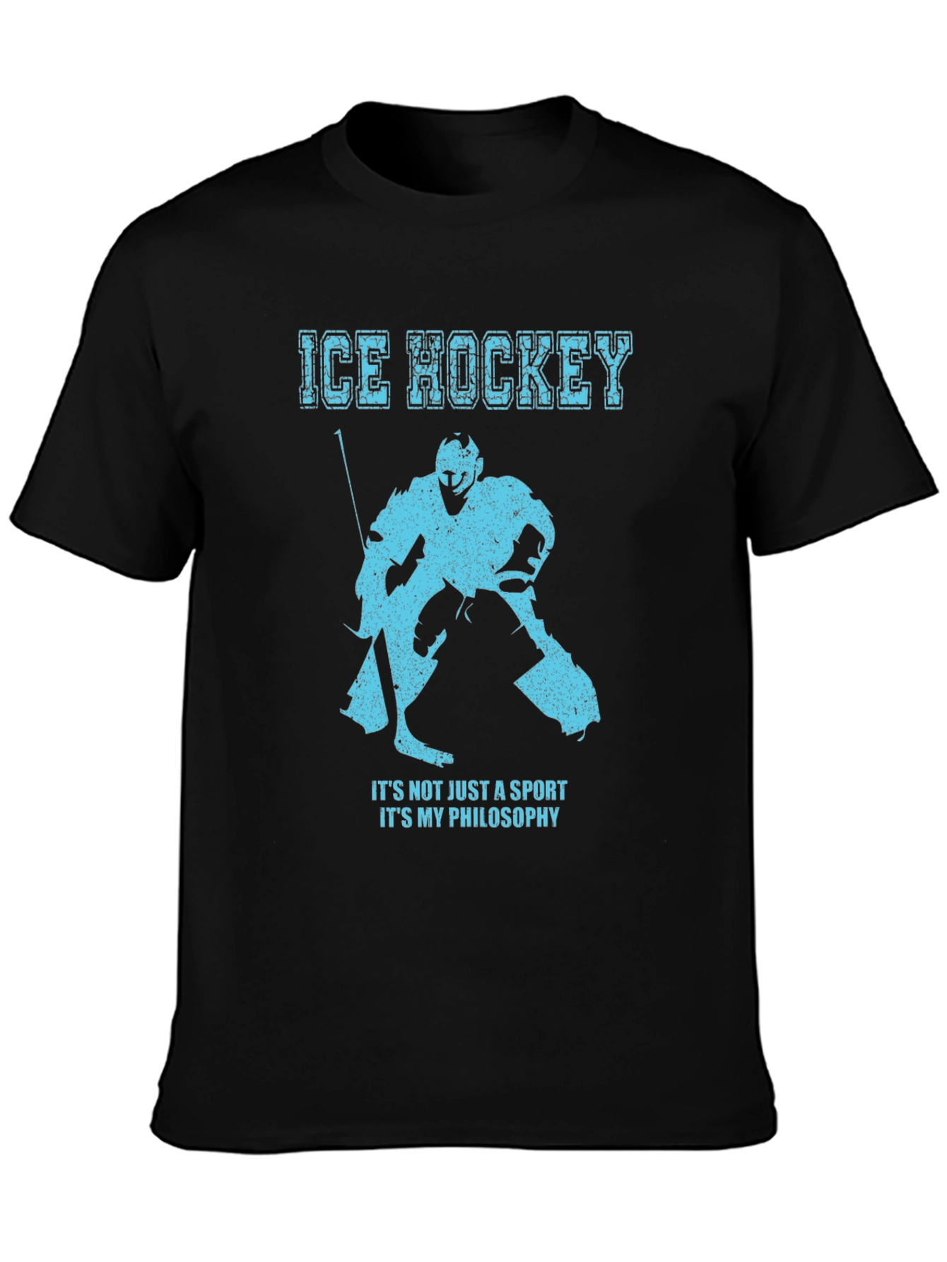Ice Hockey Philosophy Graphic T-Shirt
