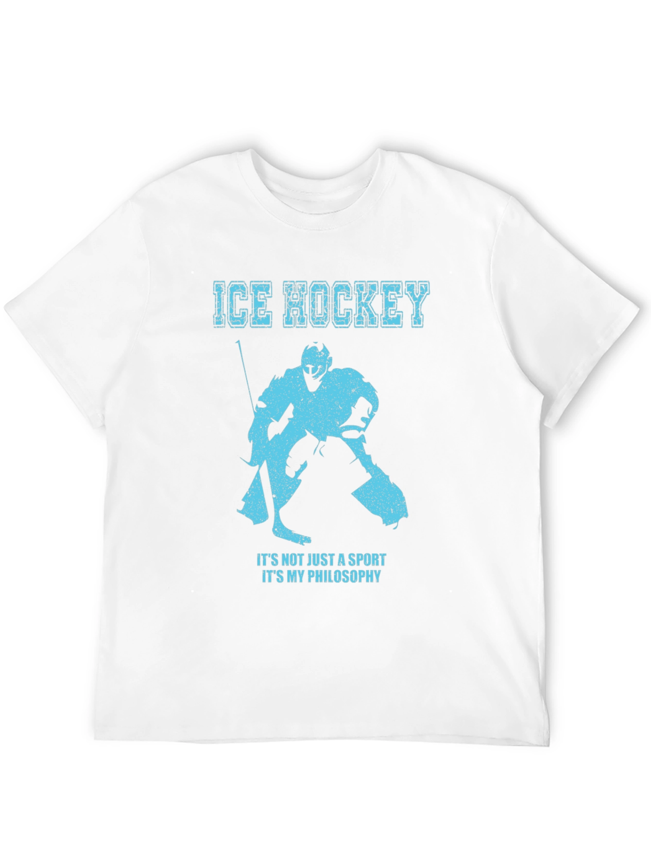 Ice Hockey Philosophy Graphic T-Shirt