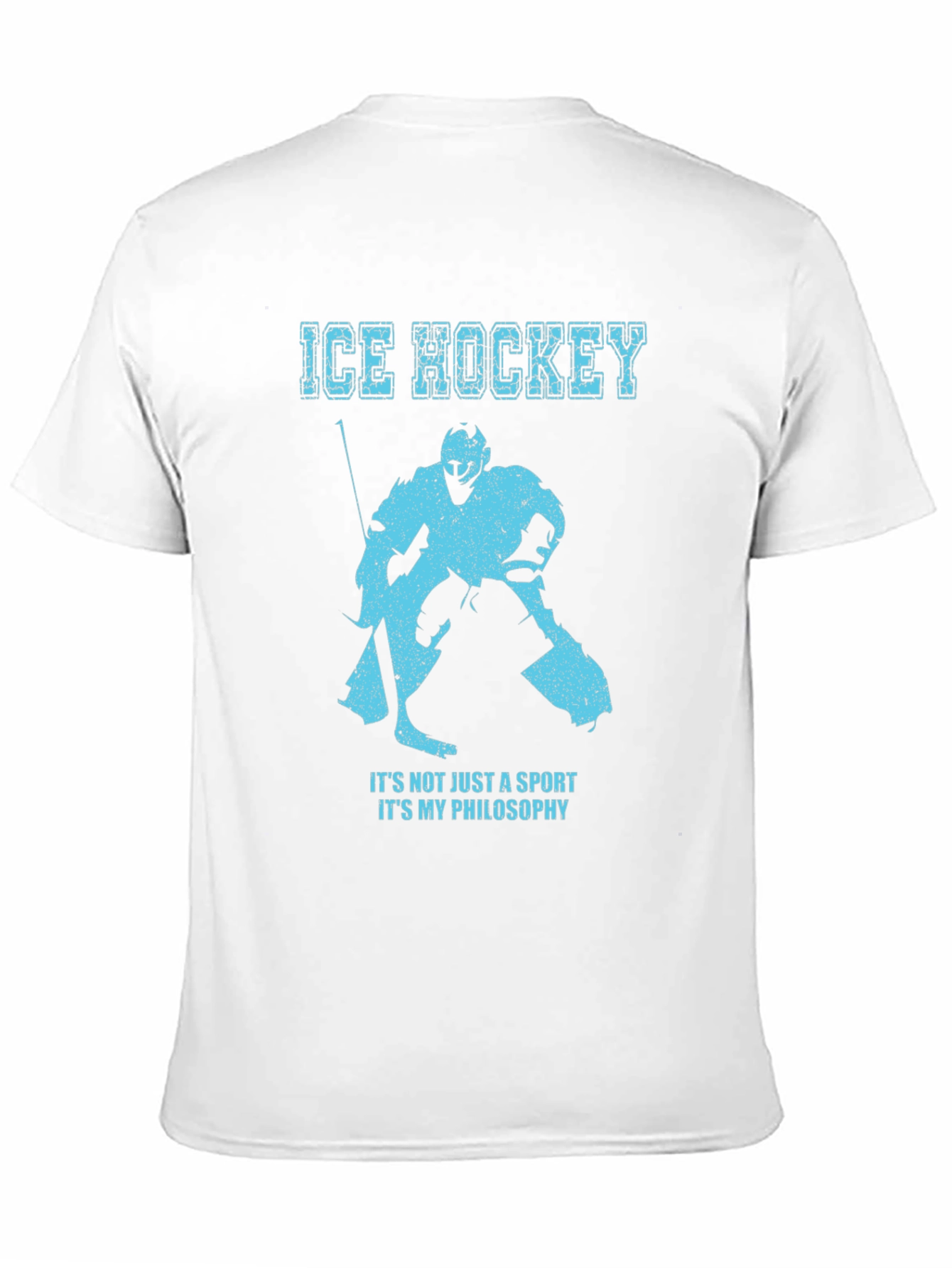 Ice Hockey Philosophy Graphic T-Shirt