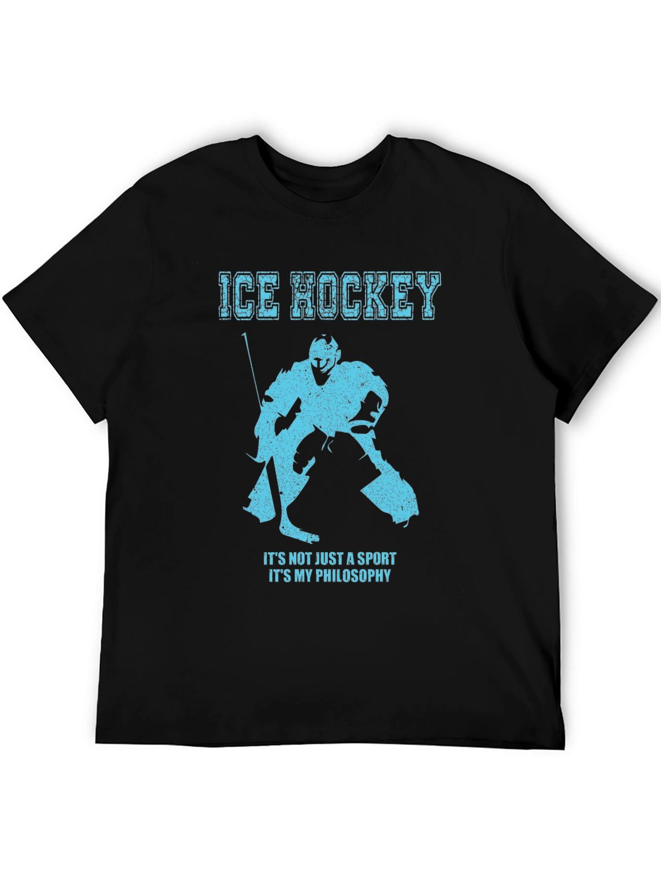 Ice Hockey Philosophy Graphic T-Shirt