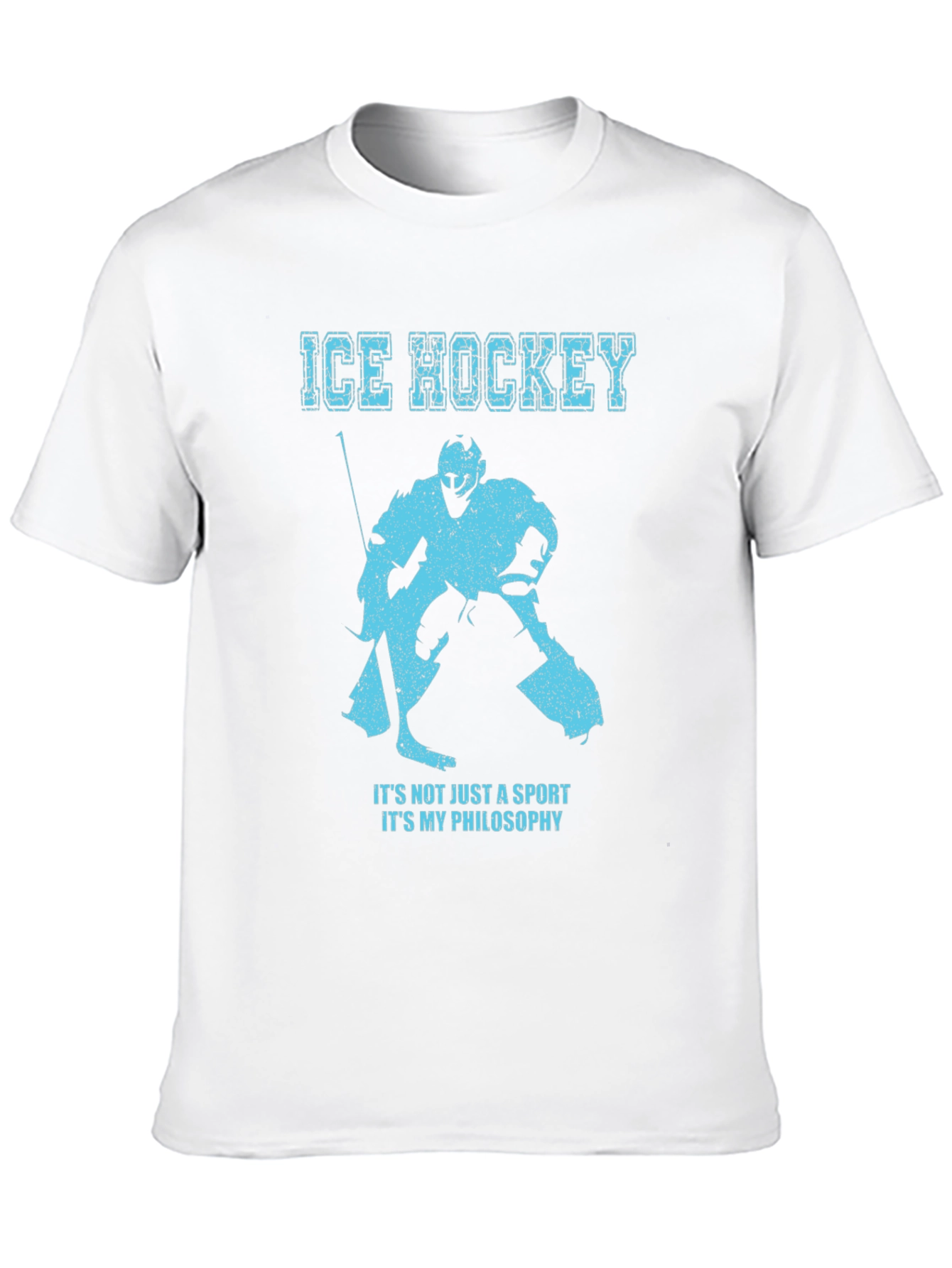 Ice Hockey Philosophy Graphic T-Shirt