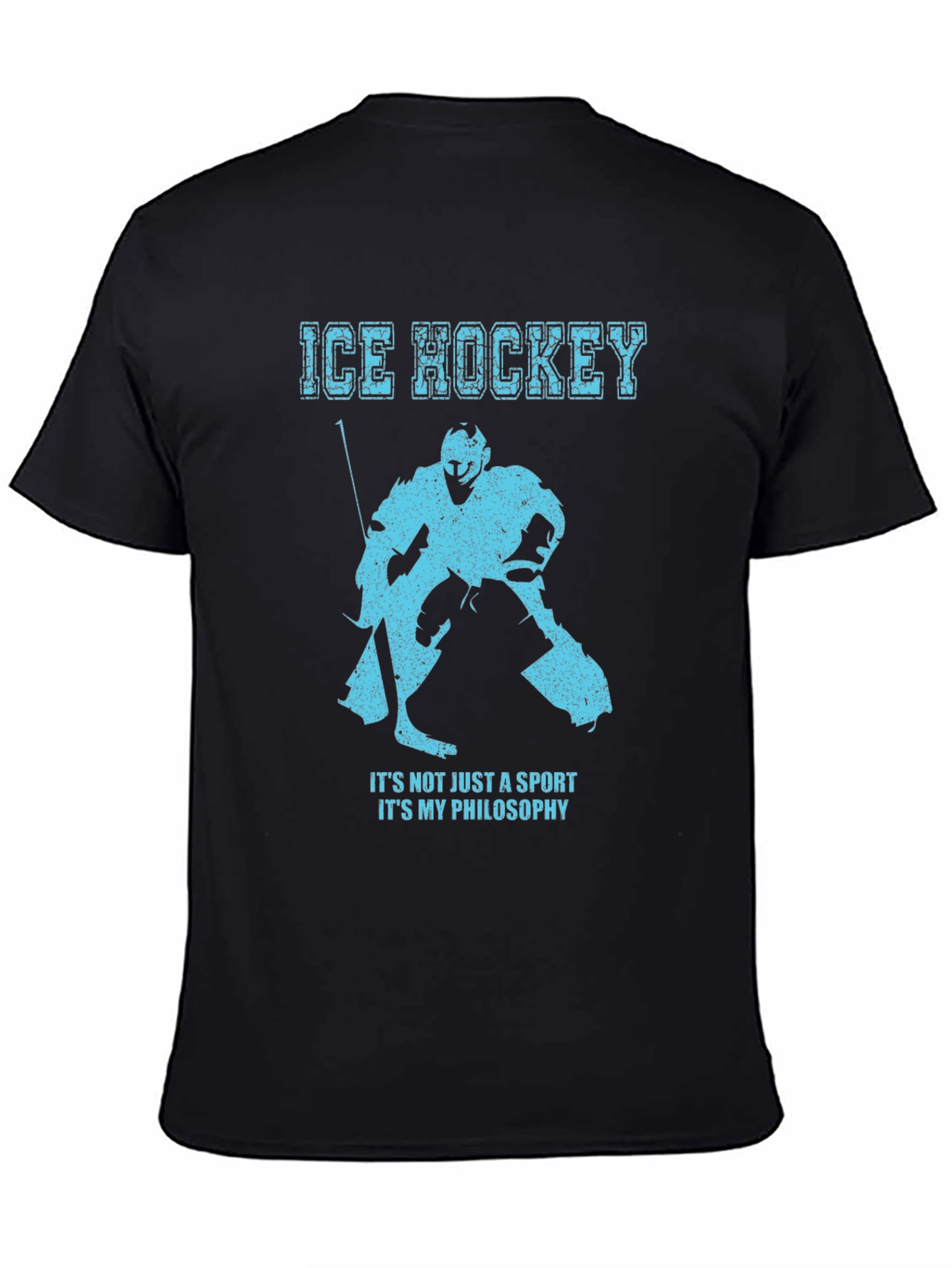 Ice Hockey Philosophy Graphic T-Shirt