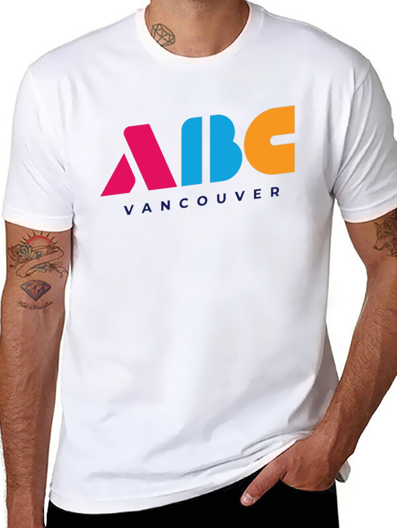 Vancouver ABC Graphic Tee - Casual Comfort