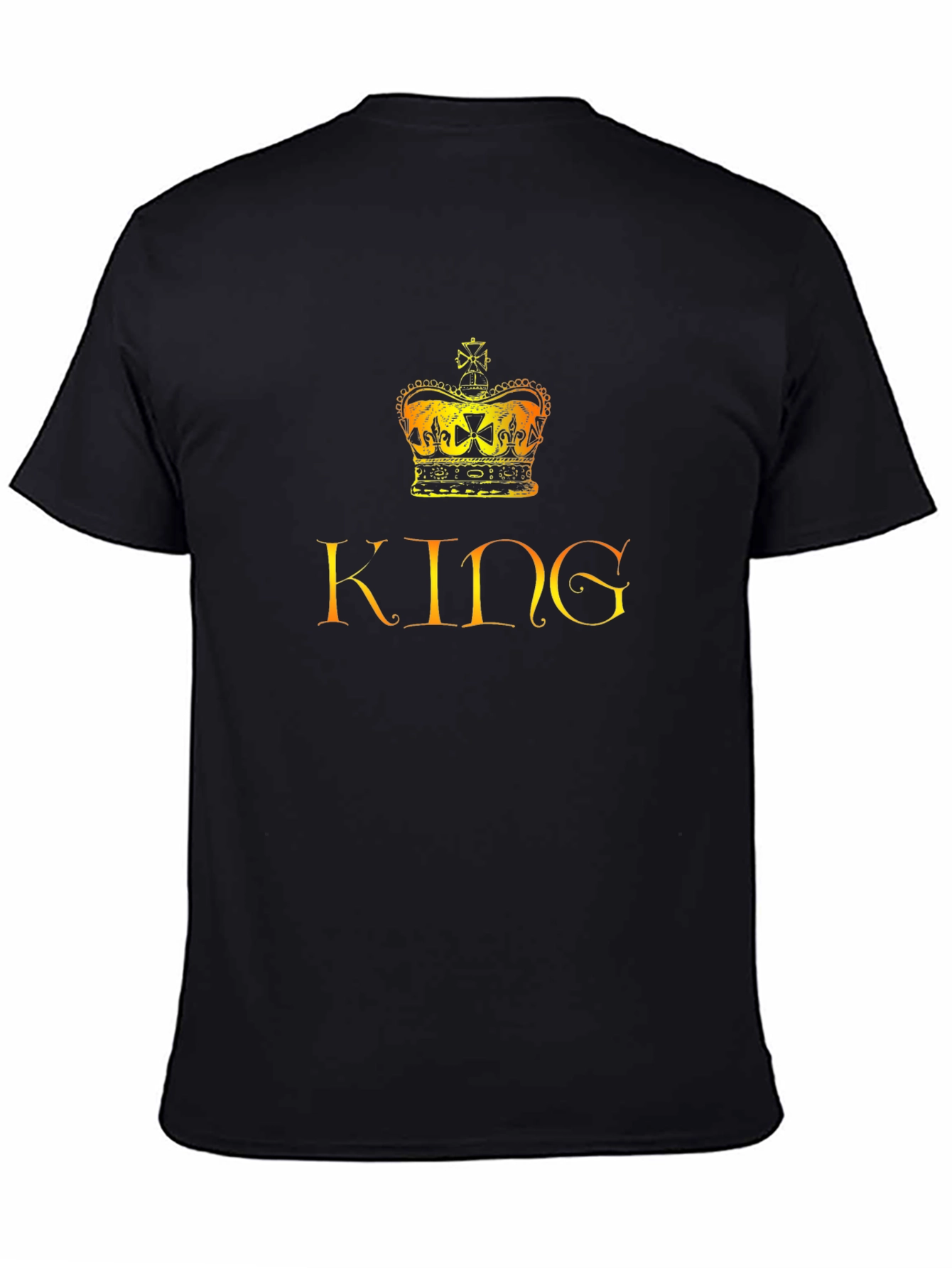 King Crown Graphic Tee - Black