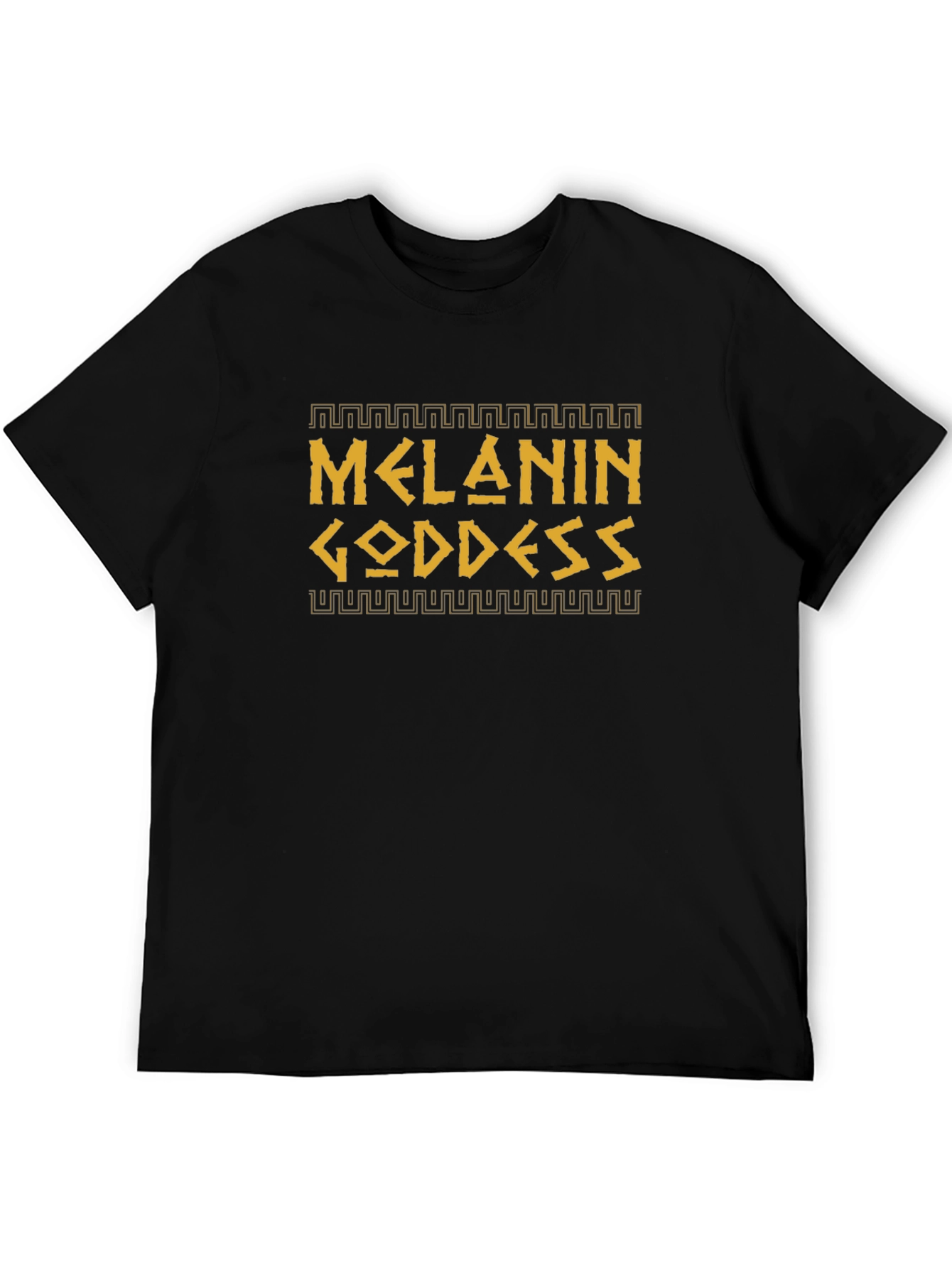 Melanin Goddess Graphic Tee - Black