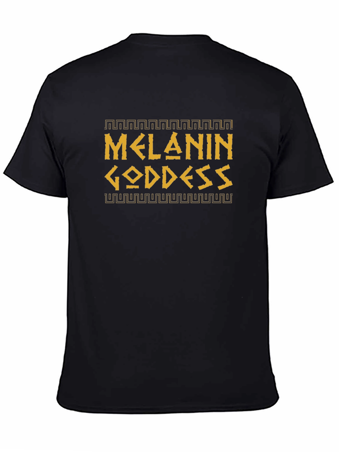 Melanin Goddess Graphic Tee - Black