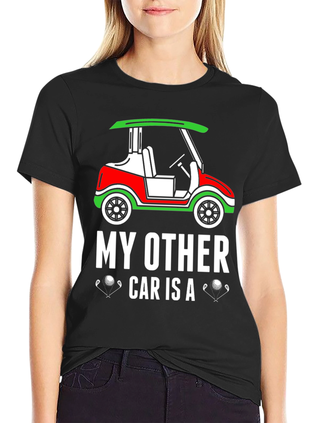Golf Cart T-Shirt - My Other Car