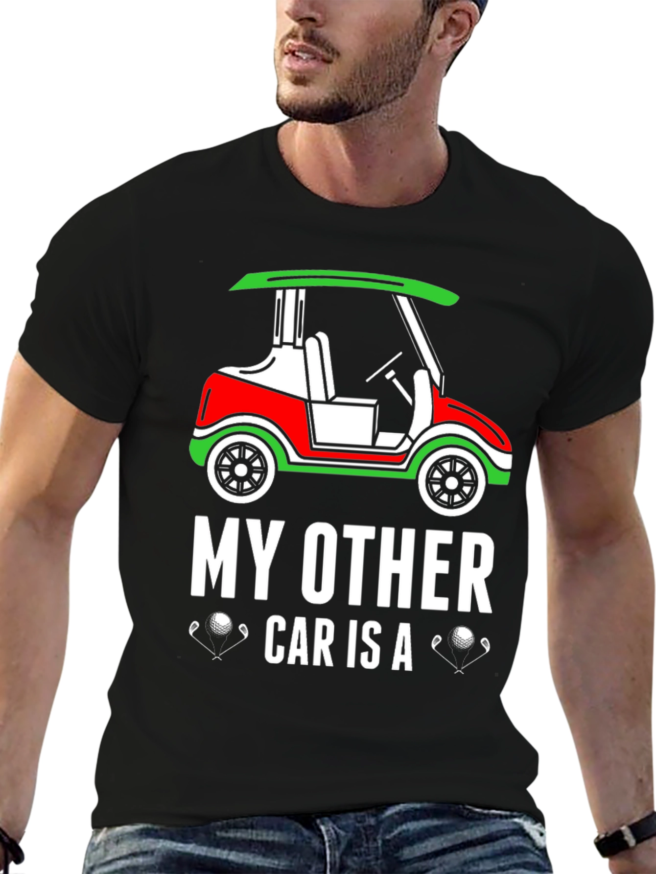 Golf Cart T-Shirt - My Other Car