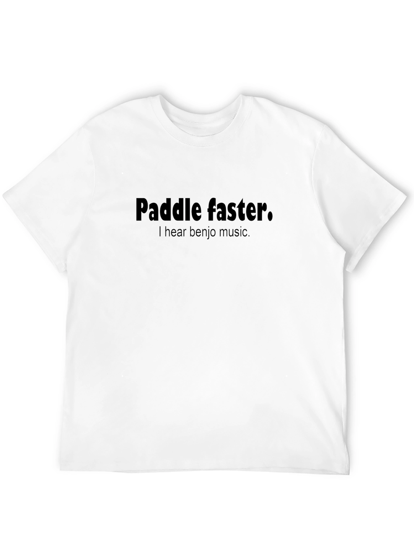 Paddle Faster Banjo Music T-Shirt