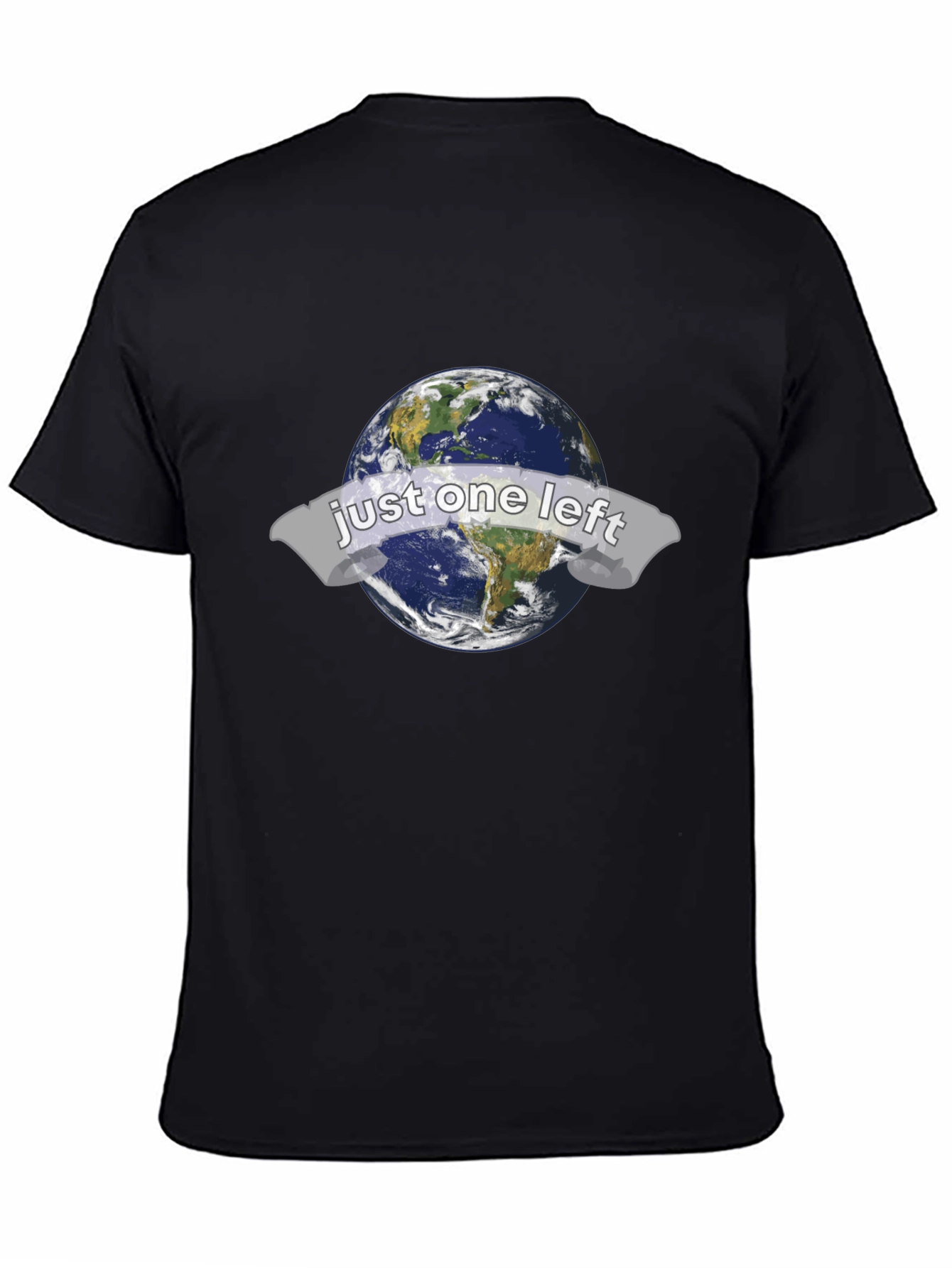 Just One Left Earth Graphic T-Shirt