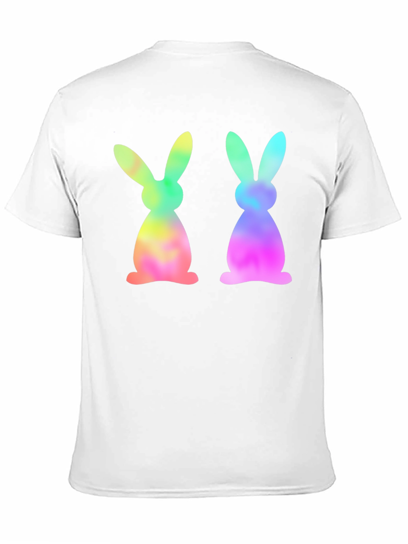 Tie Dye Easter Bunny Graphic Tee