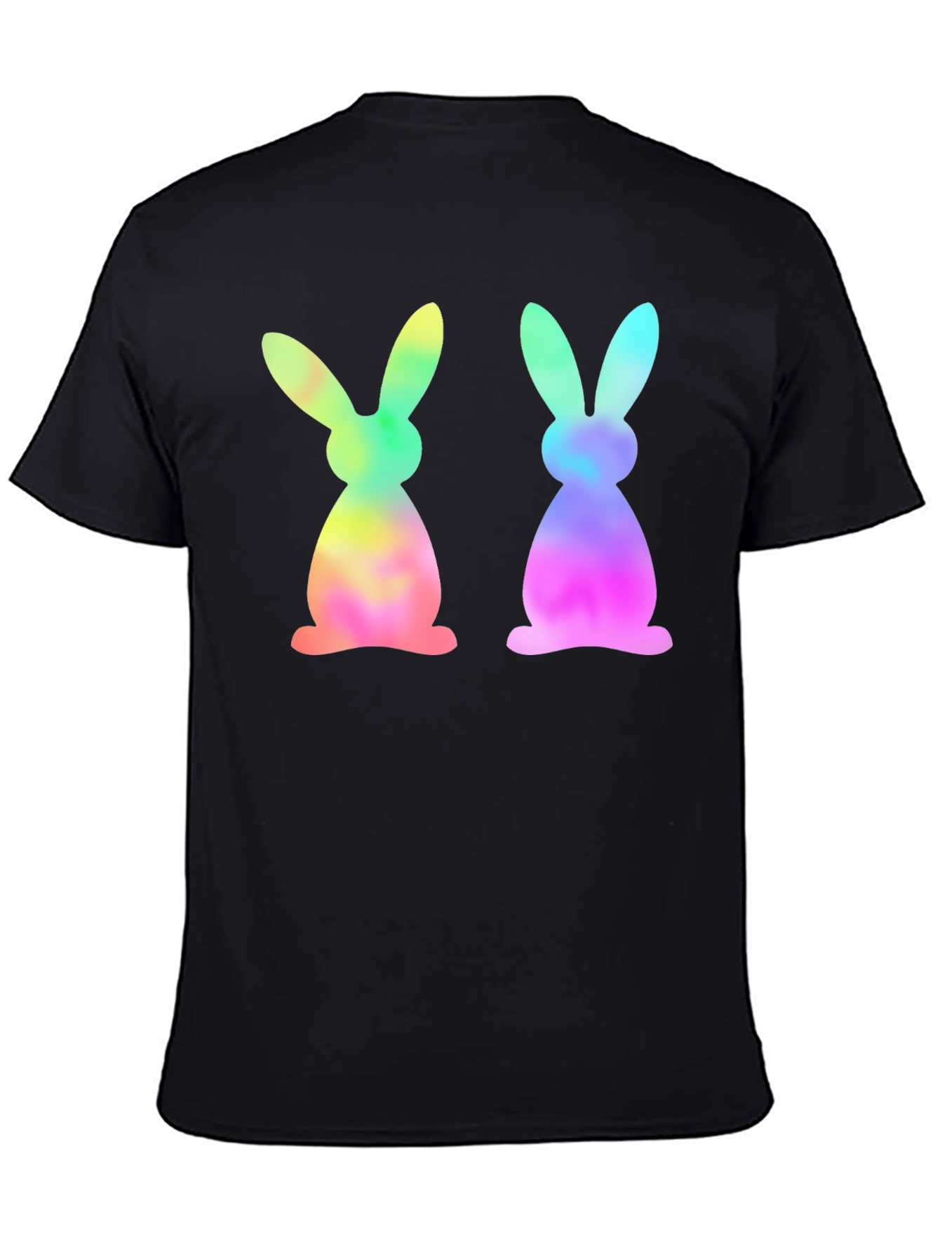 Tie Dye Easter Bunny Graphic Tee