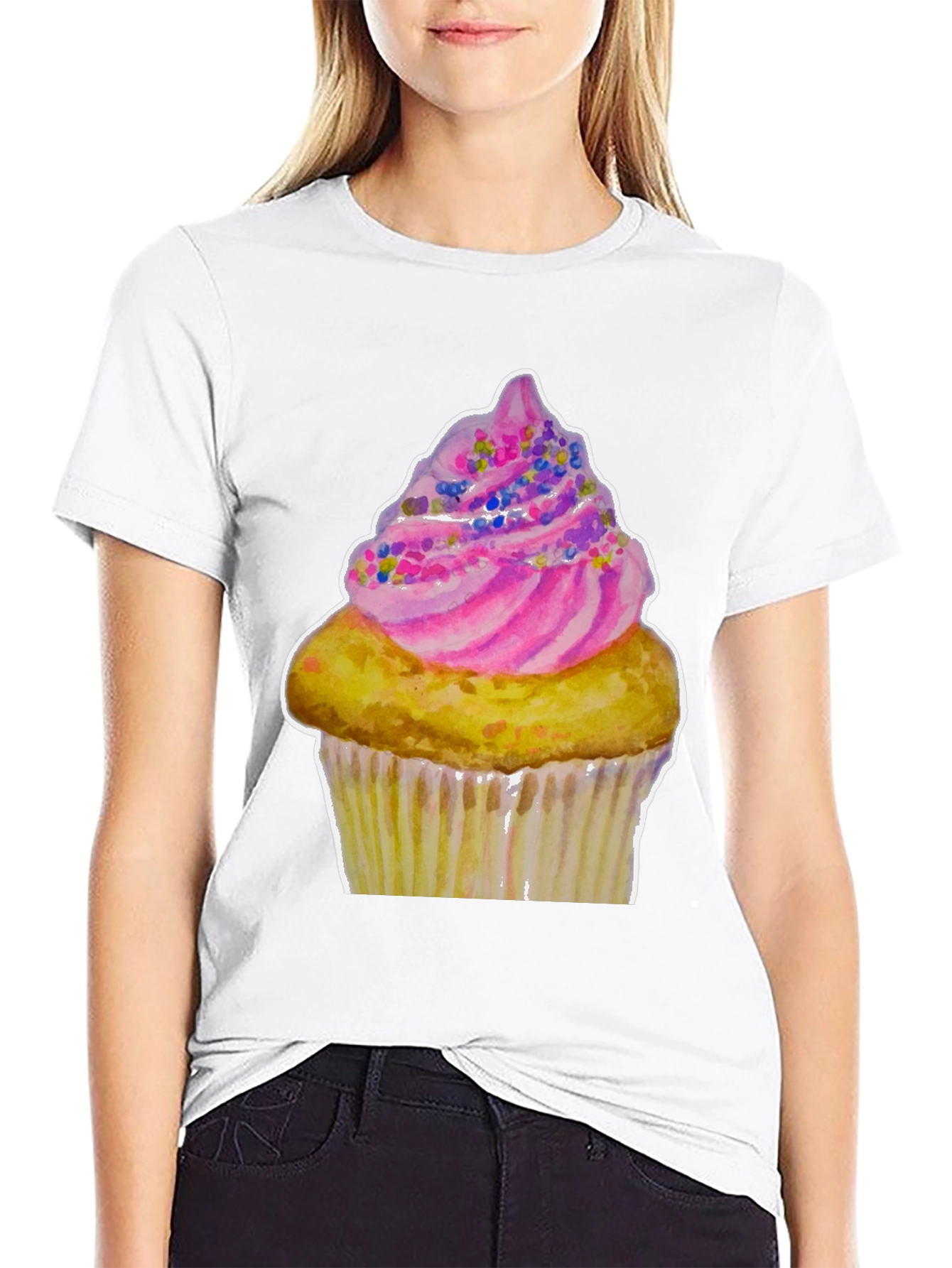 Cupcake Graphic T-Shirt