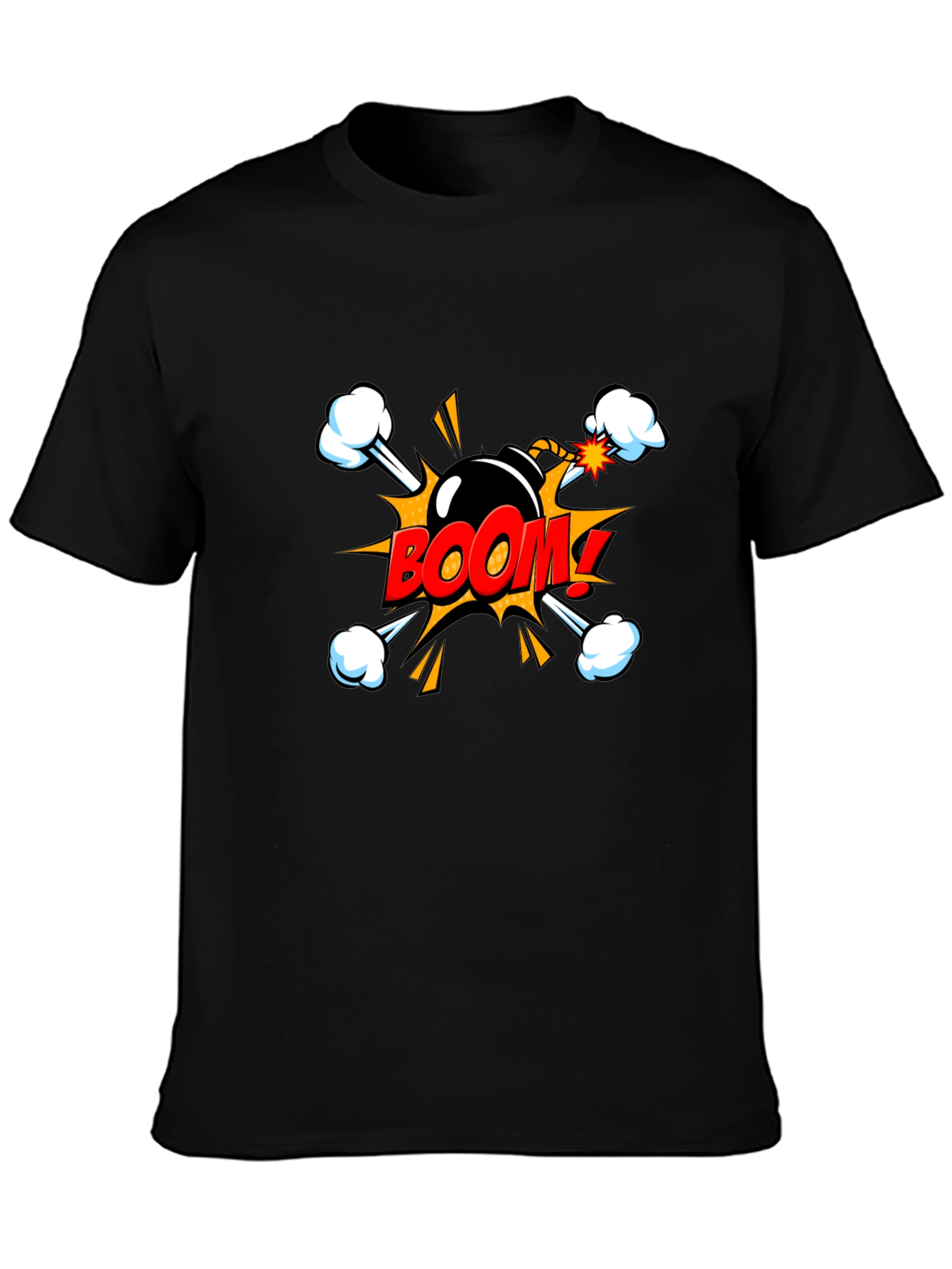 Boom Bomb Graphic T-Shirt - Explosive Fun!