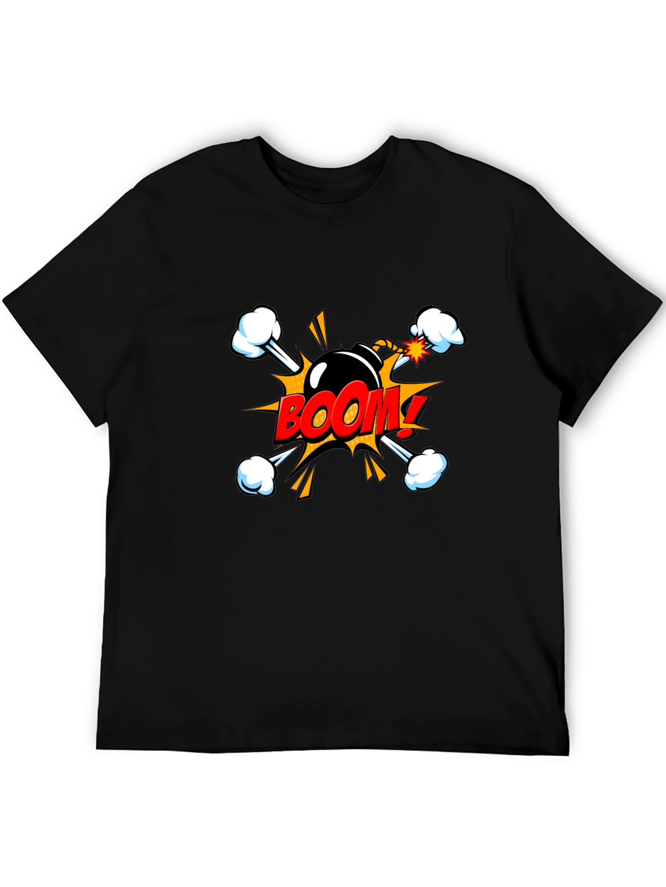 Boom Bomb Graphic T-Shirt - Explosive Fun!
