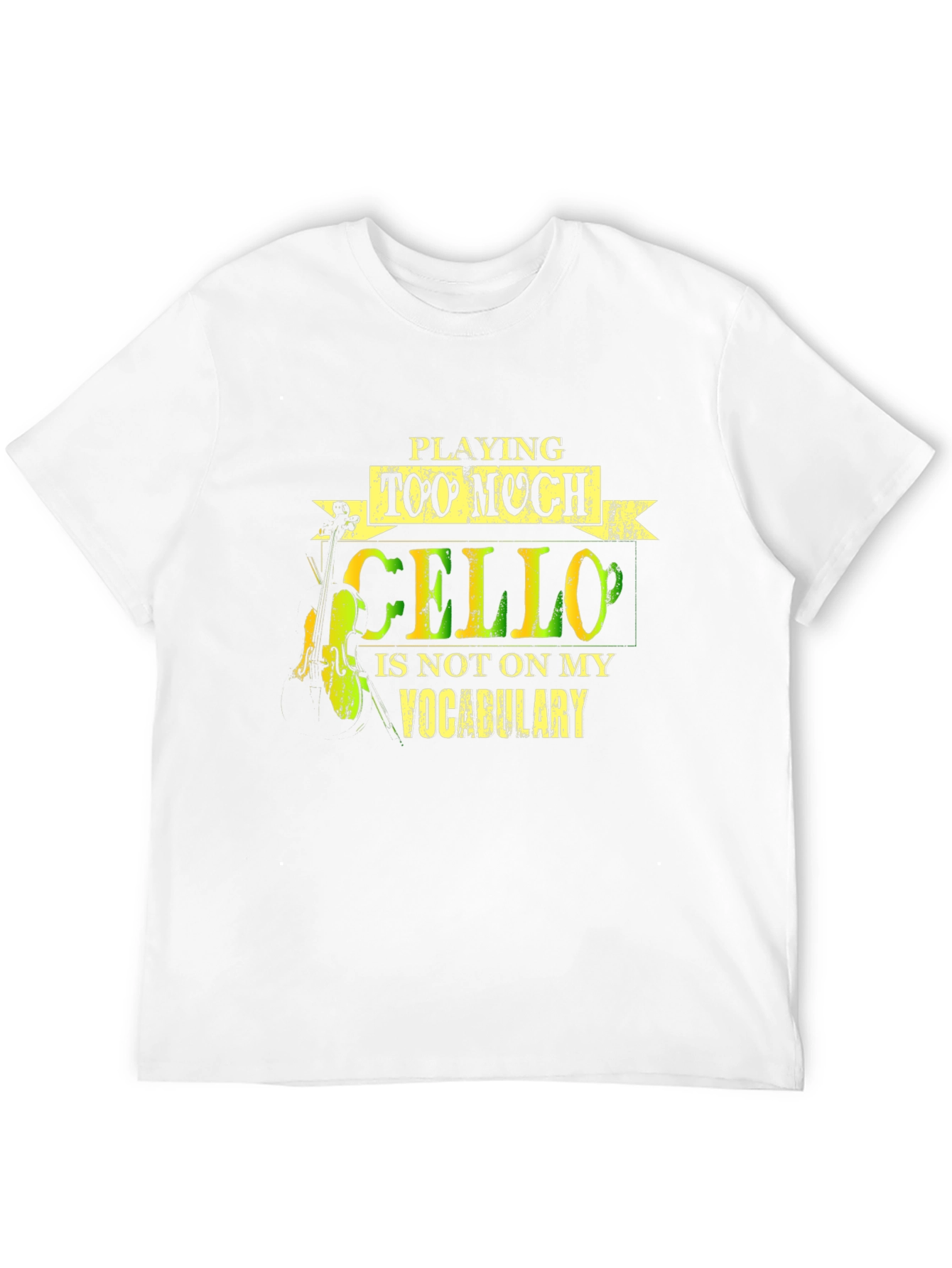 Cello Player T-Shirt - Music Lover Tee