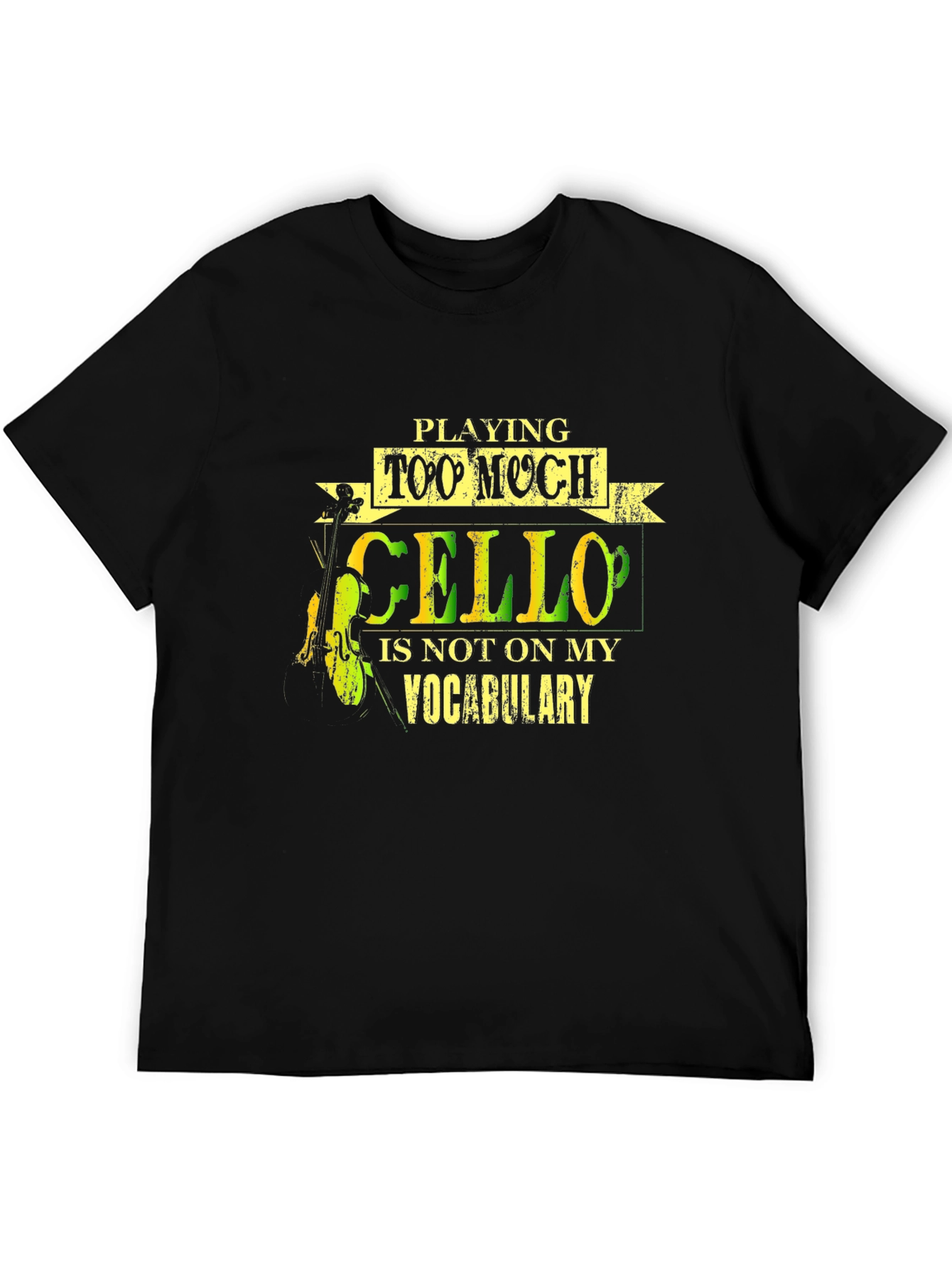 Cello Player T-Shirt - Music Lover Tee