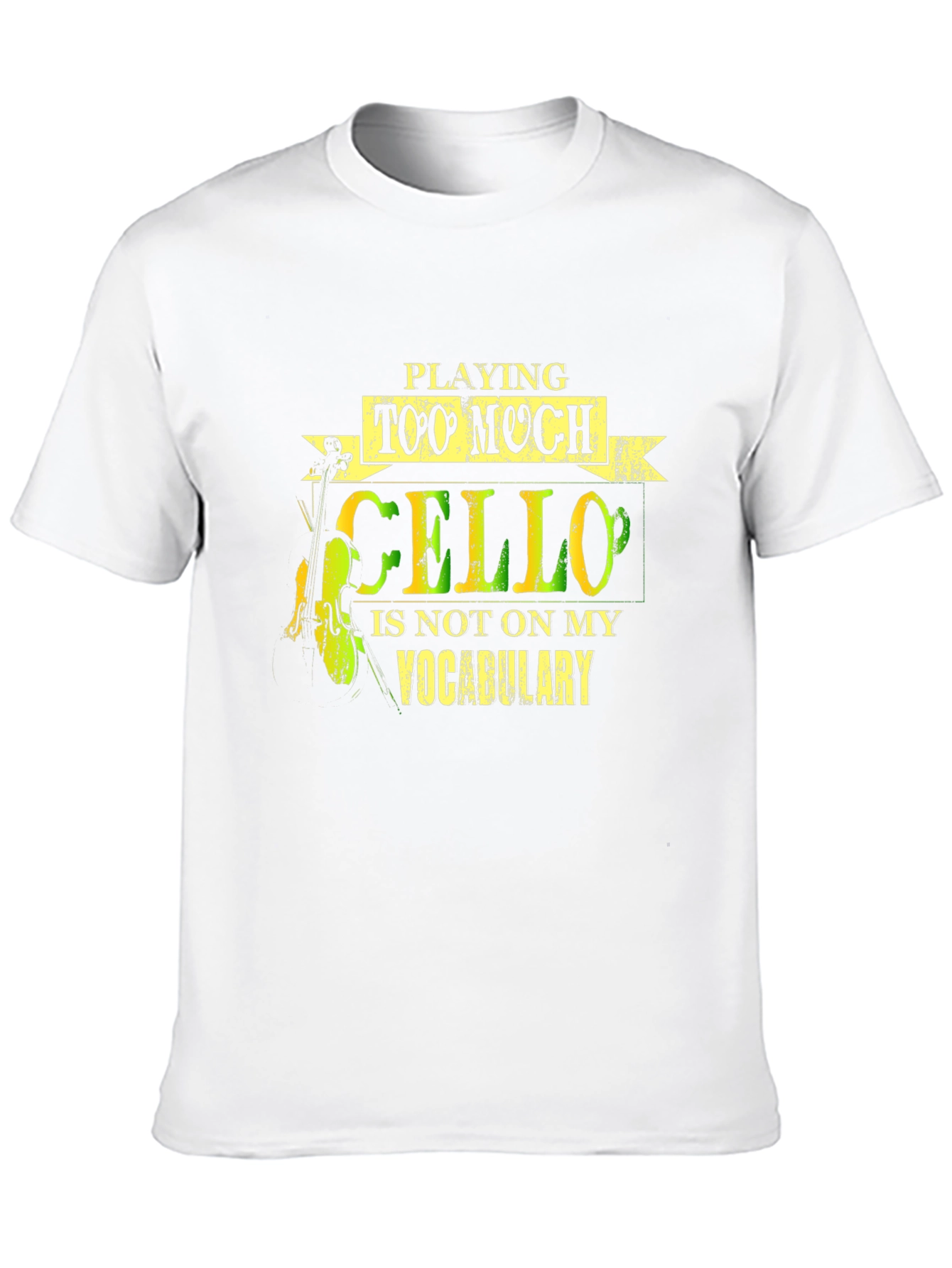 Cello Player T-Shirt - Music Lover Tee