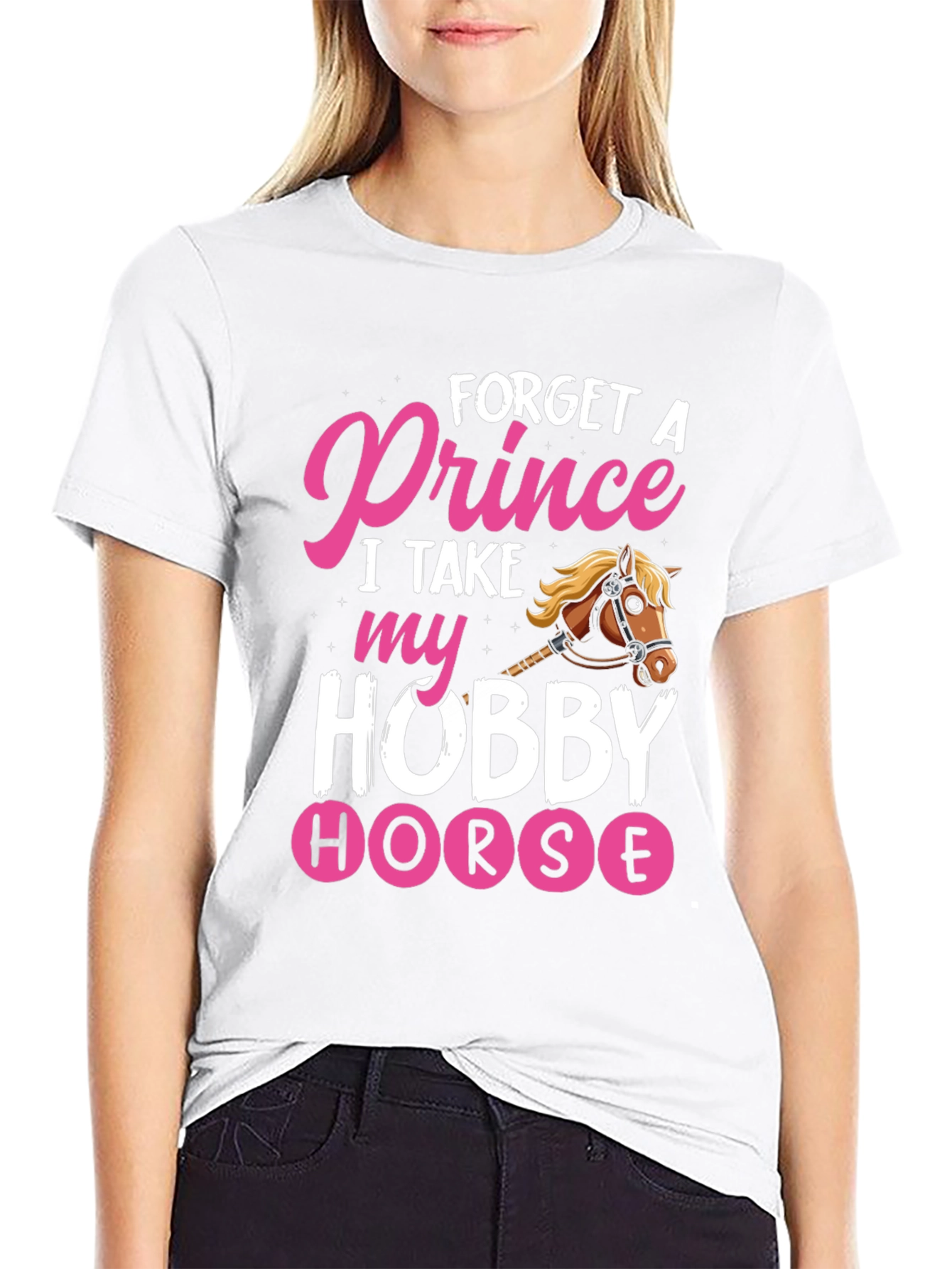 Forget Prince Hobby Horse Graphic Tee