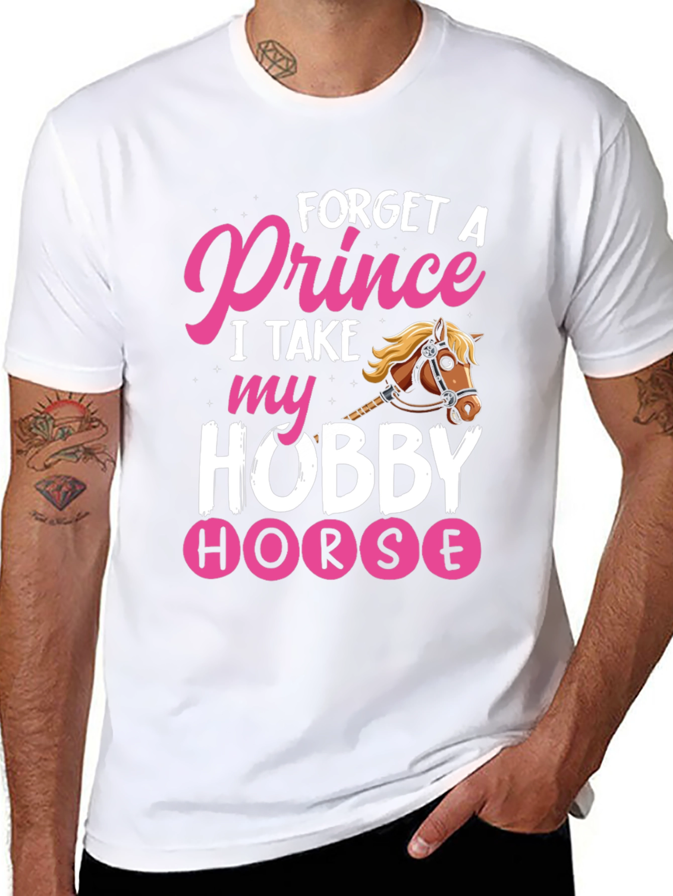 Forget Prince Hobby Horse Graphic Tee