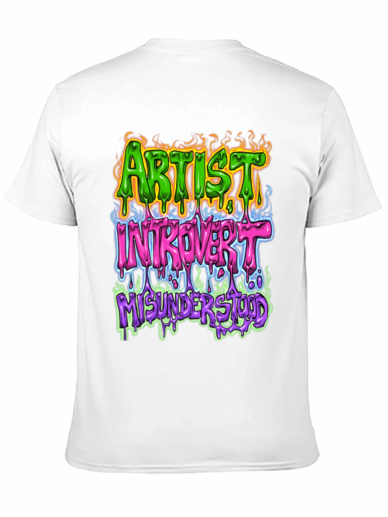 Artist Introvert Misunderstood Graphic T-Shirt