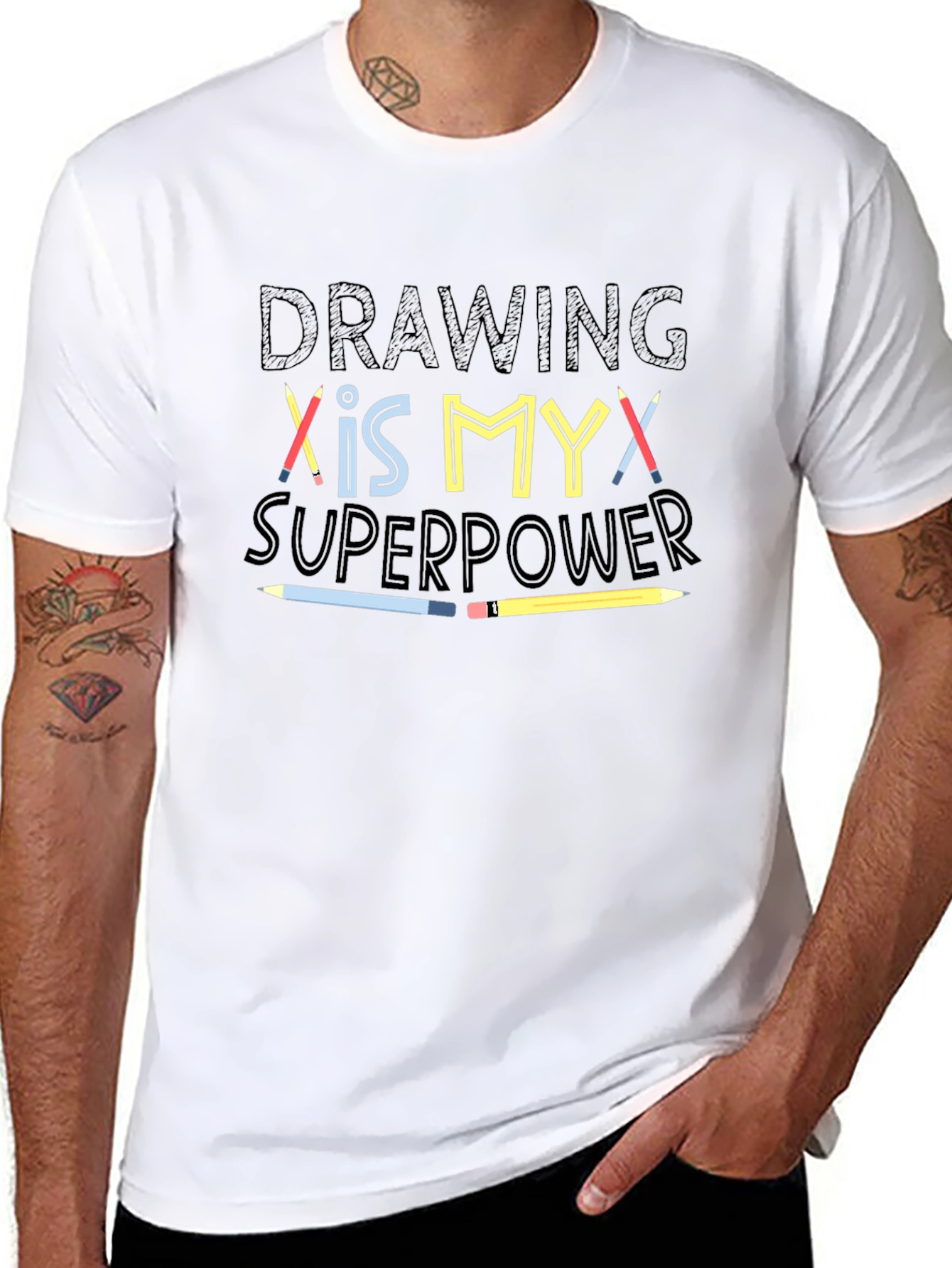 Drawing is My Superpower T-Shirt