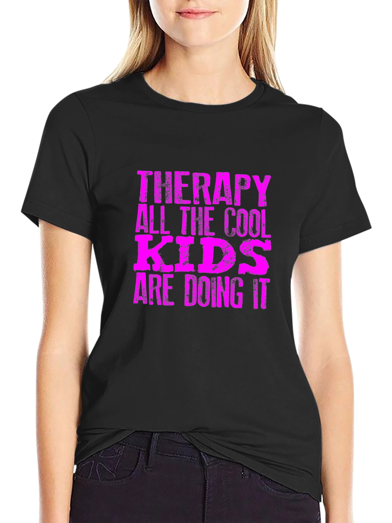 Therapy Cool Kids T-Shirt - Funny Trendy Tee