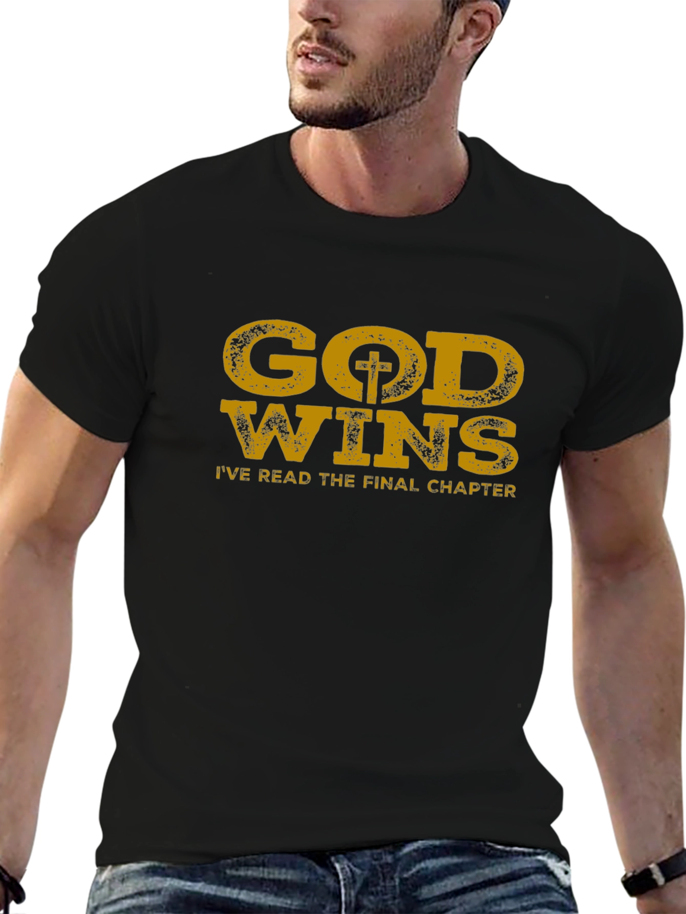 God Wins T-Shirt: Read the Final Chapter