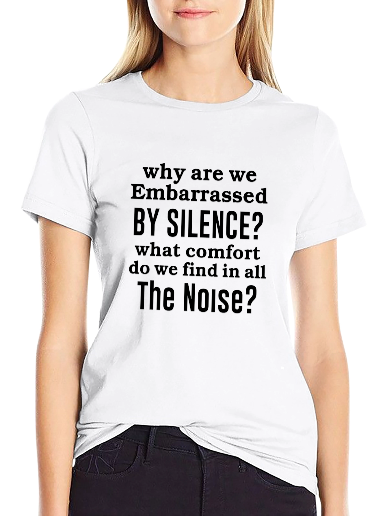 Silence? Mens Graphic T-Shirt - Soft Cotton Blend