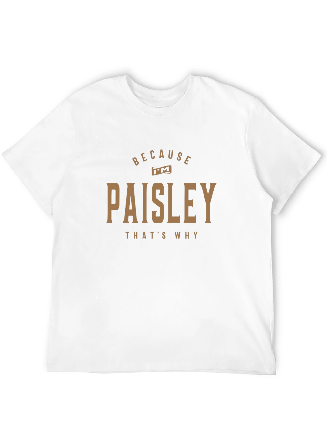 Paisley T-Shirt - Because Im Paisley Thats Why!