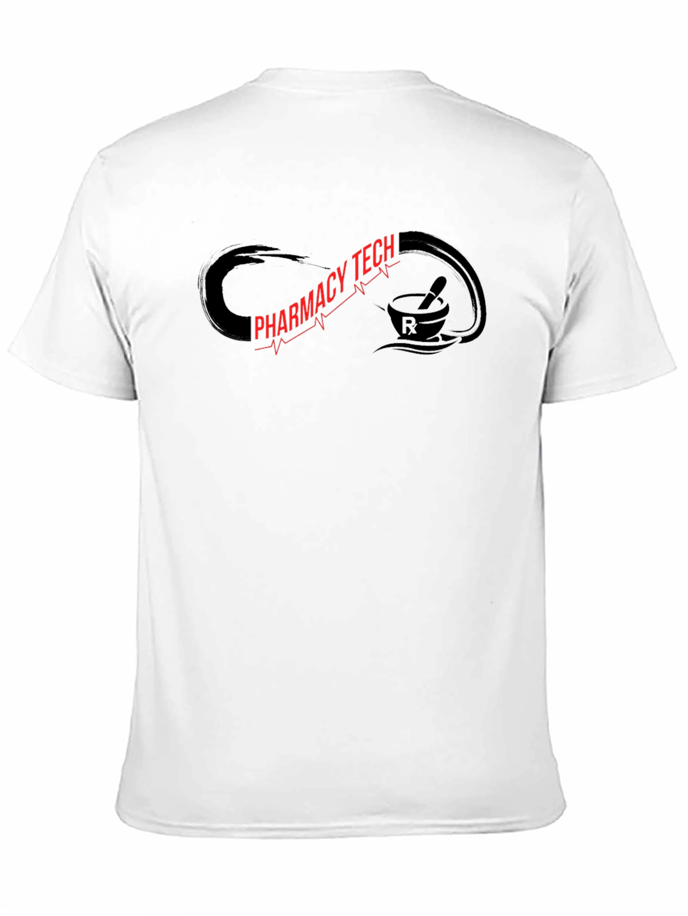 Pharmacy Tech Infinity T-Shirt - Rx Design