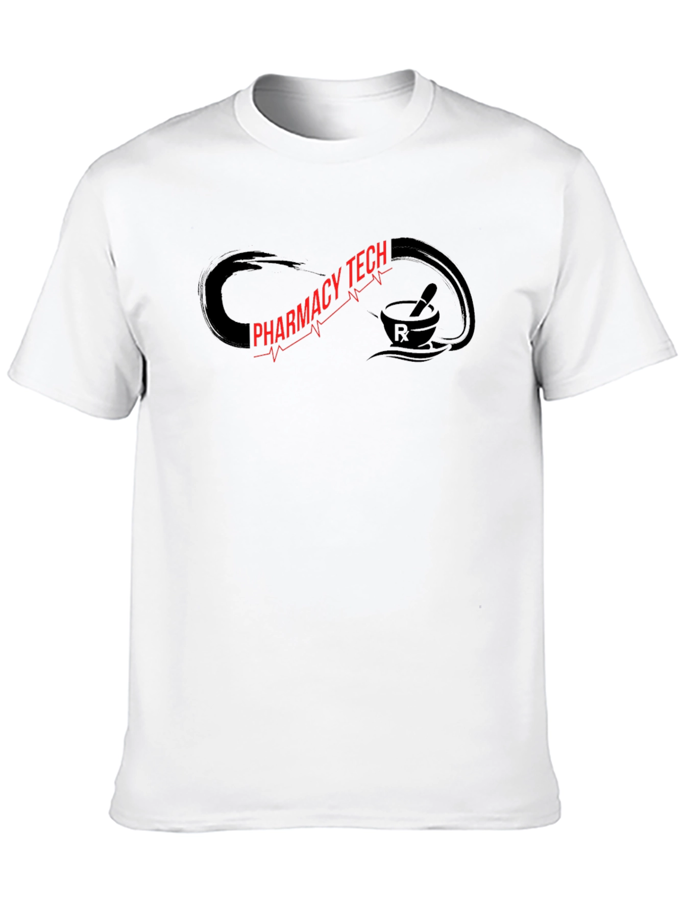 Pharmacy Tech Infinity T-Shirt - Rx Design
