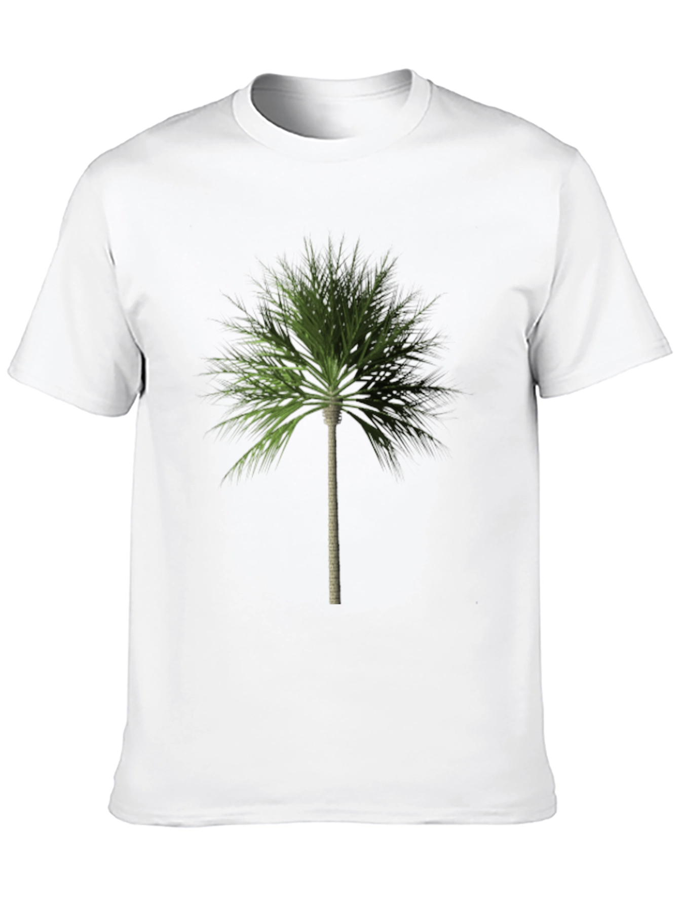 Palm Tree Graphic Tee - Relaxed Fit Cotton Shirt
