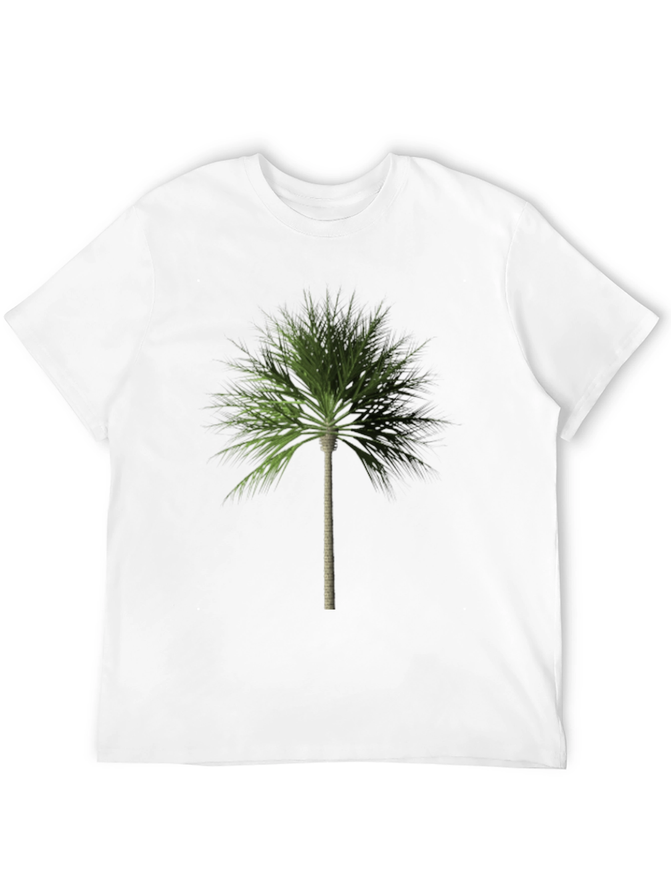 Palm Tree Graphic Tee - Relaxed Fit Cotton Shirt