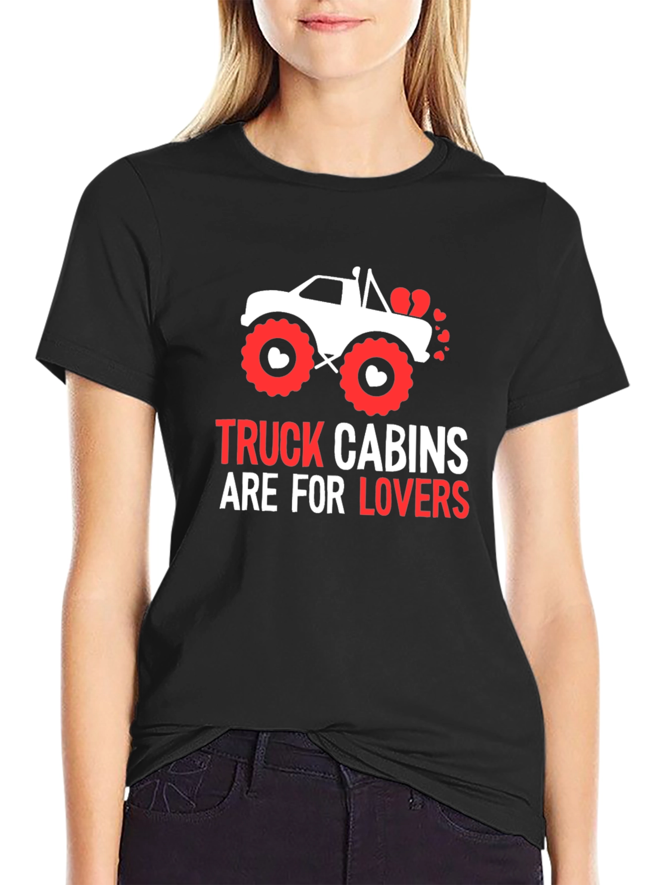 Truck Cabins Are For Lovers Graphic Tee