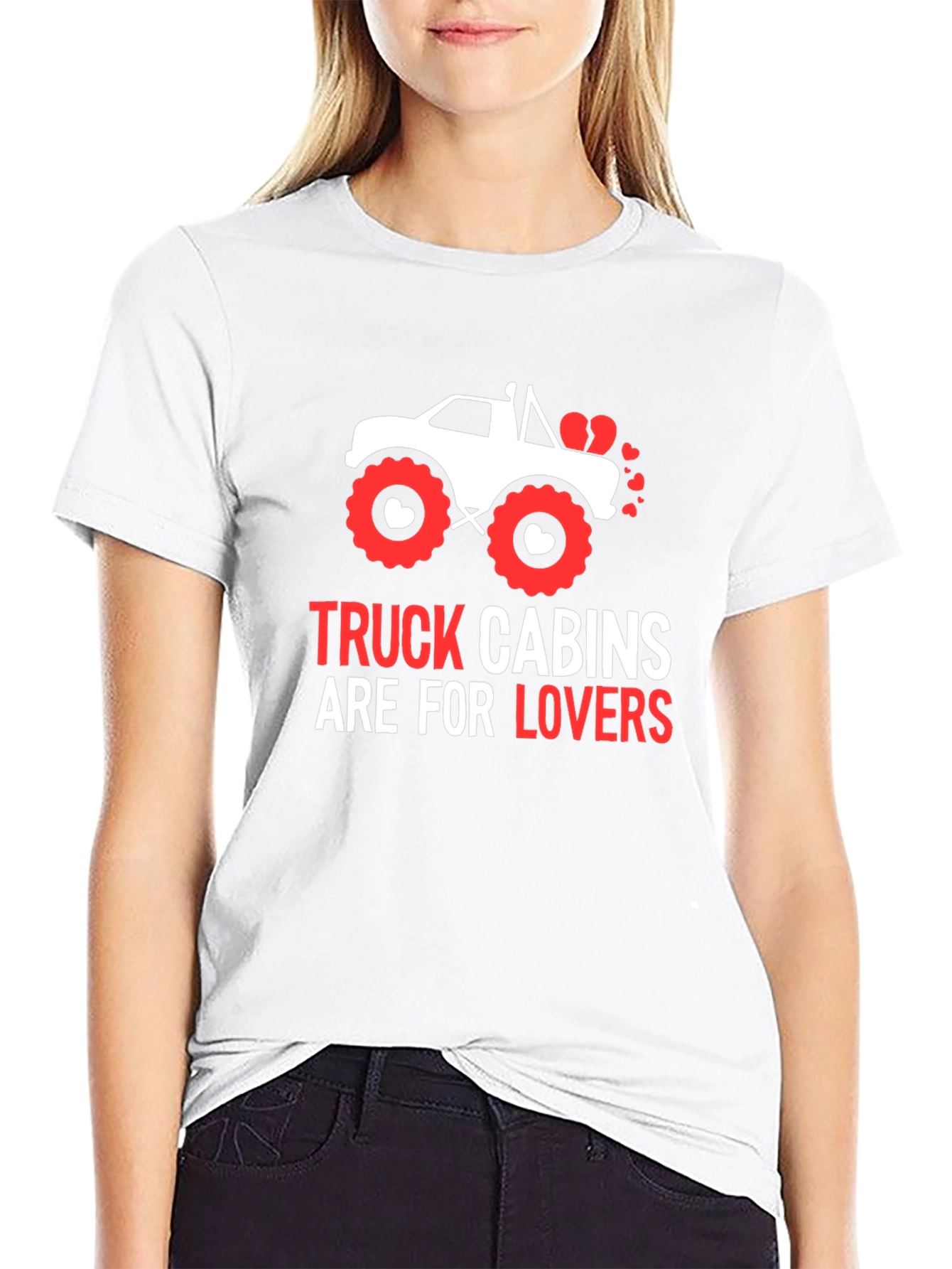 Truck Cabins Are For Lovers Graphic Tee