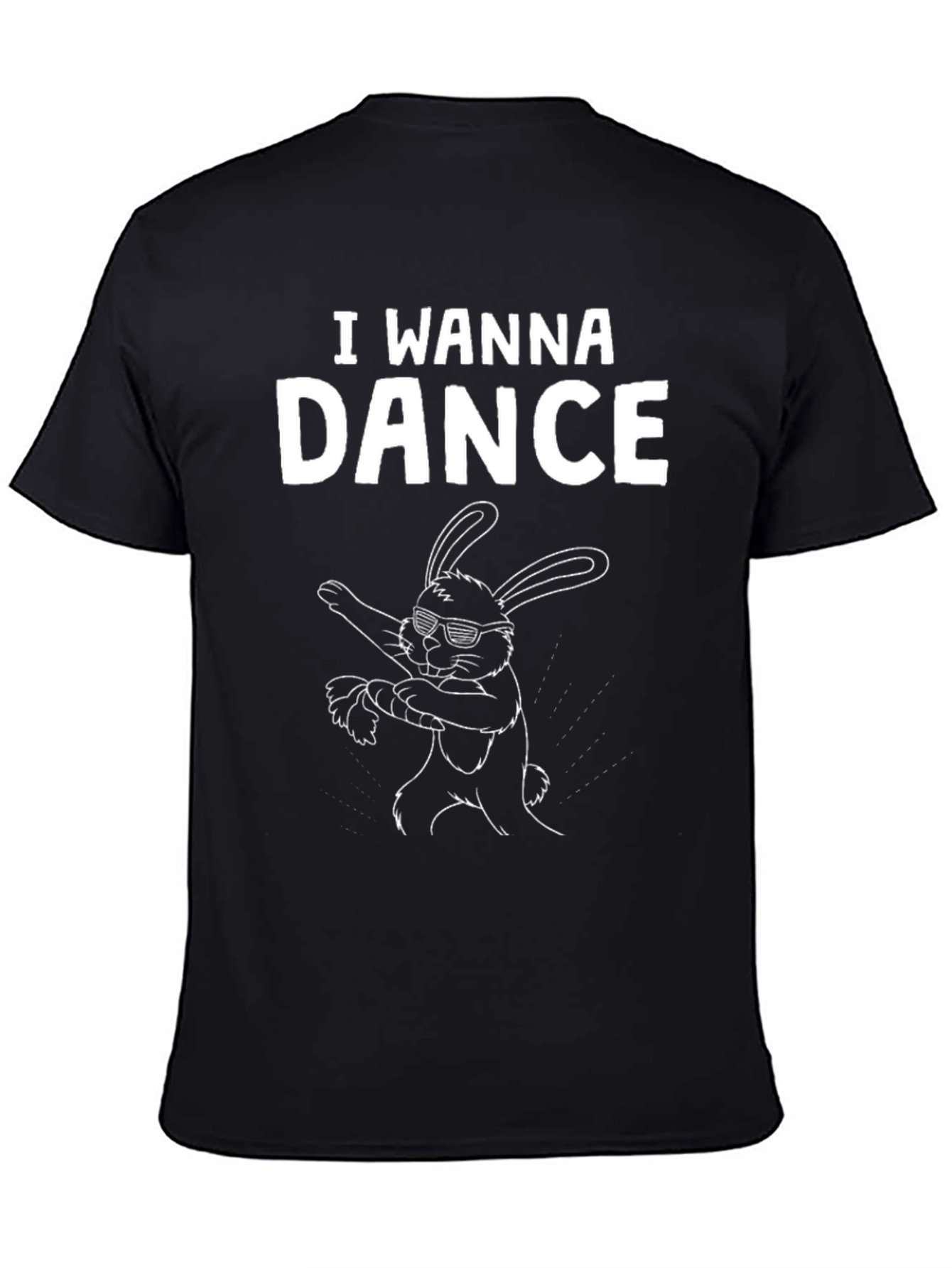 I Wanna Dance Bunny T-Shirt