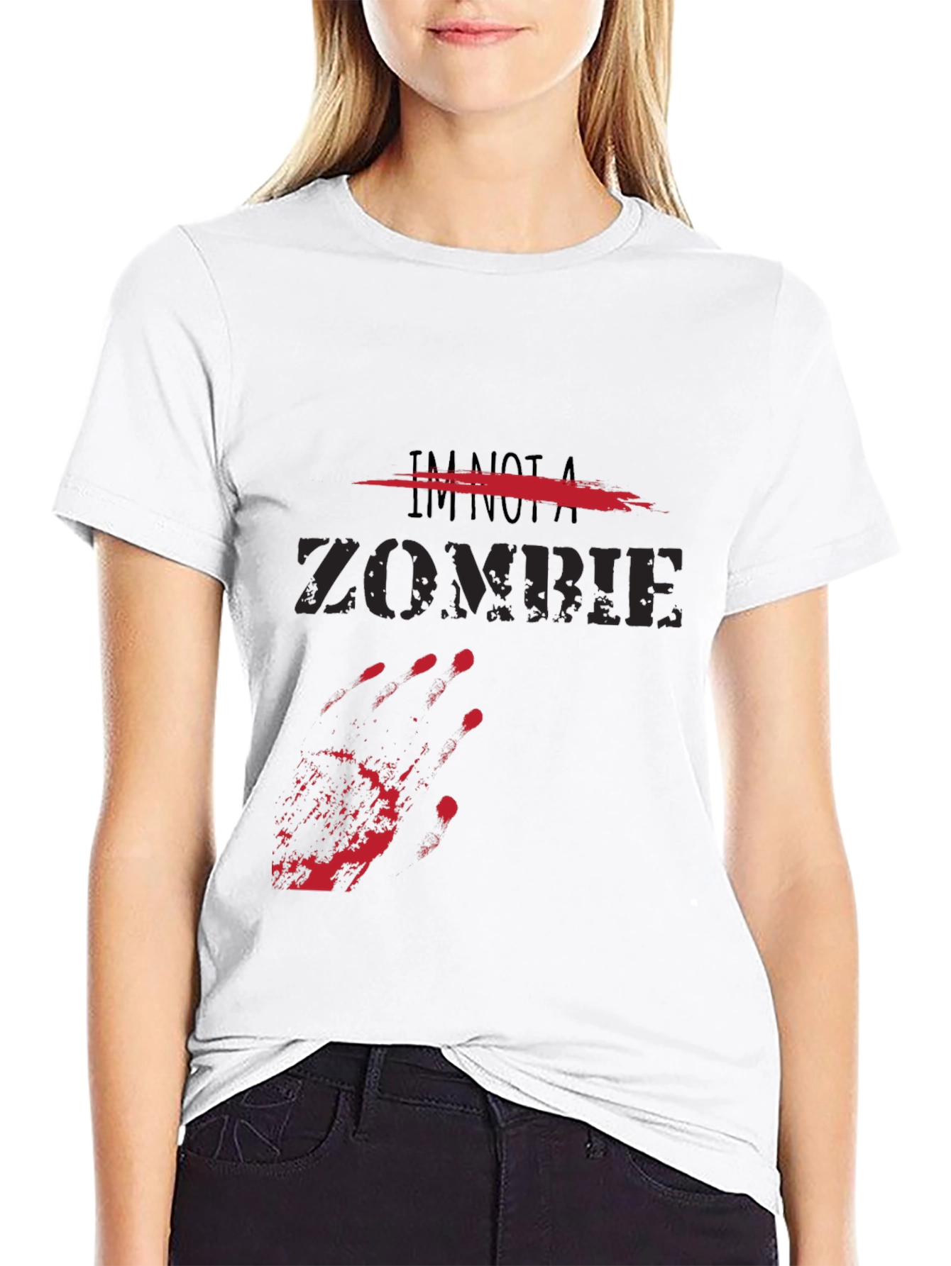 Im Not a Zombie Graphic T-Shirt