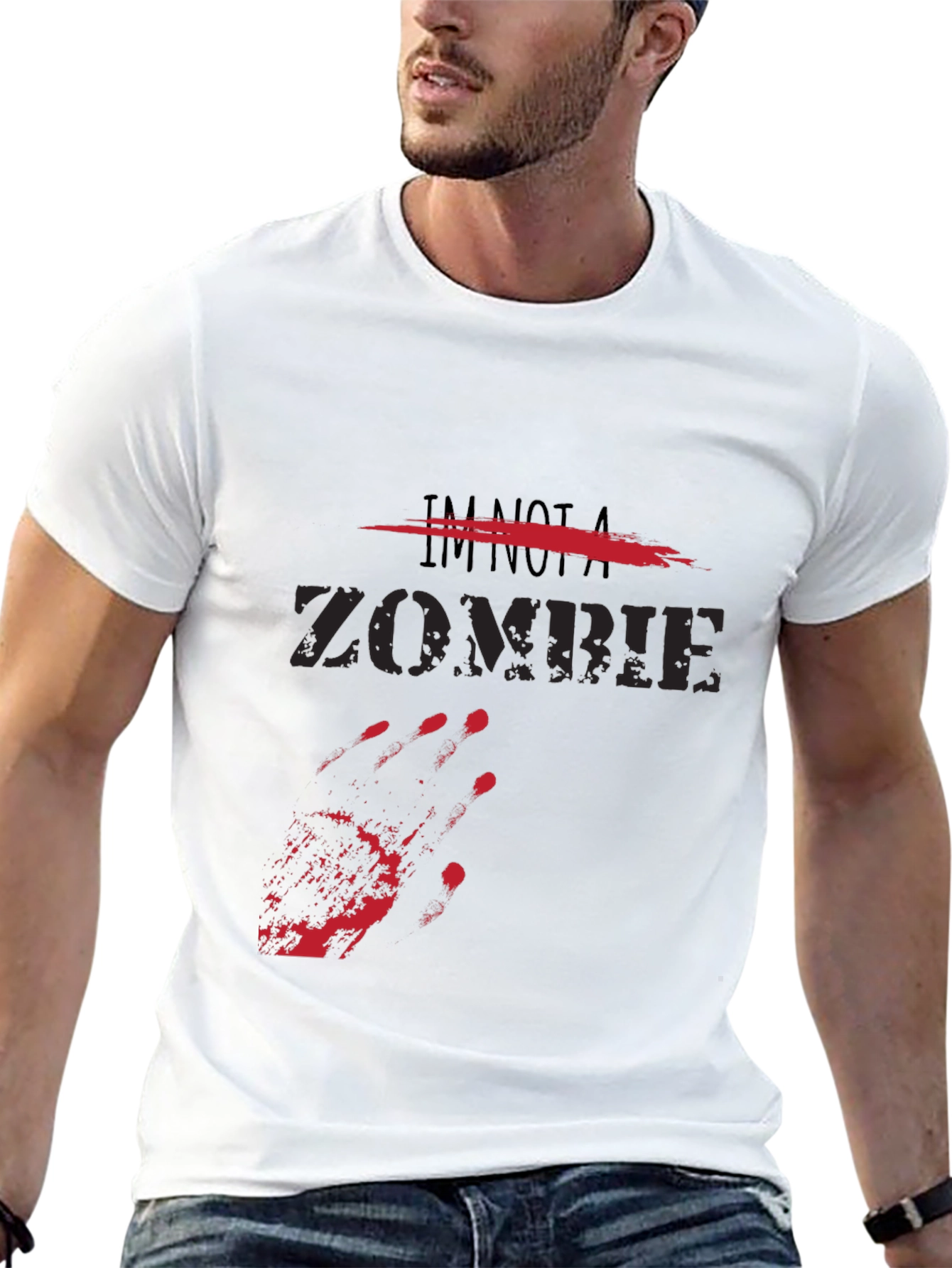 Im Not a Zombie Graphic T-Shirt