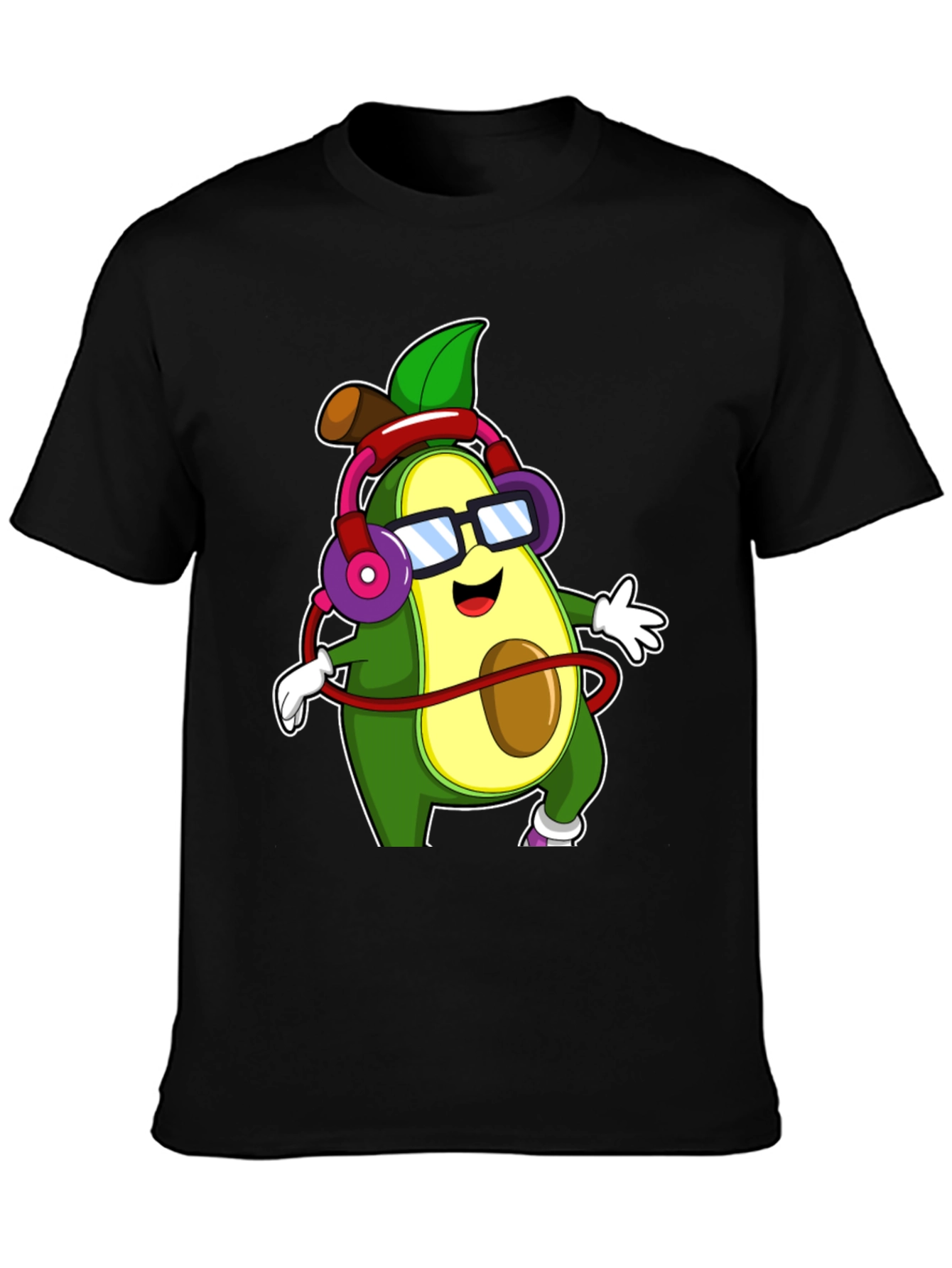 Avocado DJ Graphic T-Shirt
