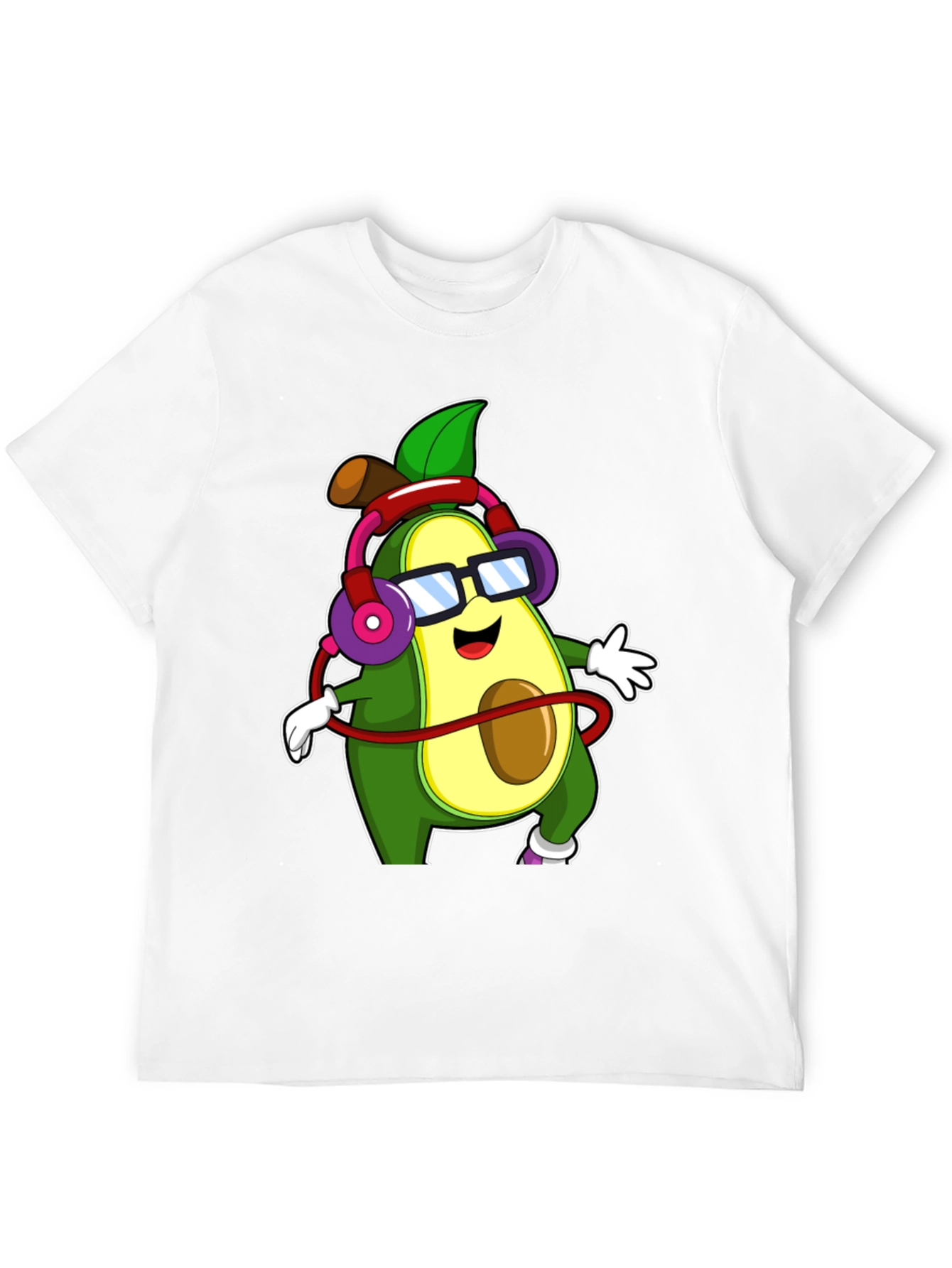 Avocado DJ Graphic T-Shirt