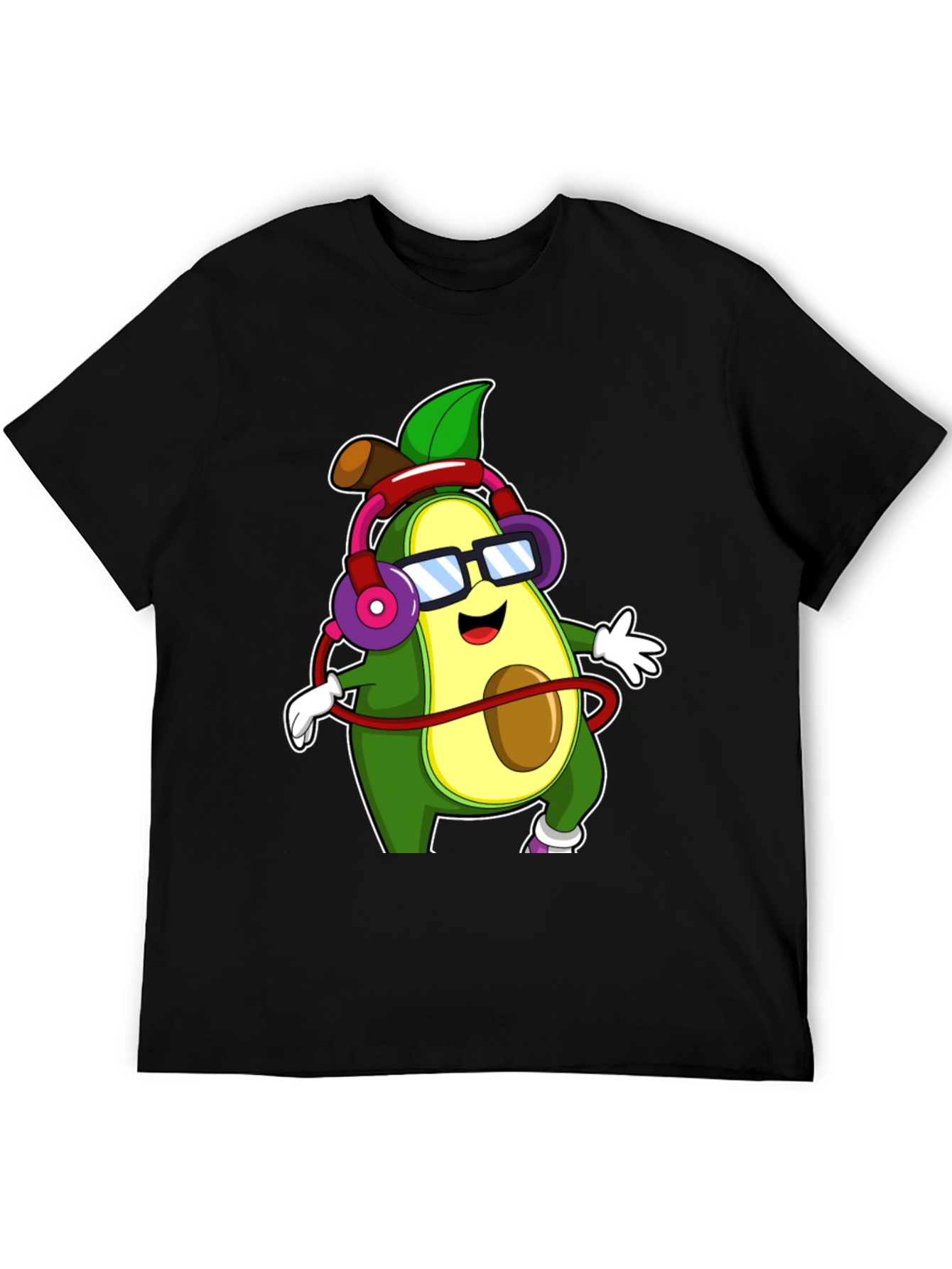 Avocado DJ Graphic T-Shirt