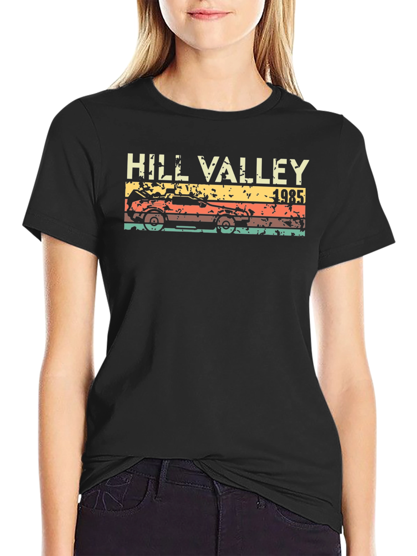 Hill Valley 1985 Retro T-Shirt