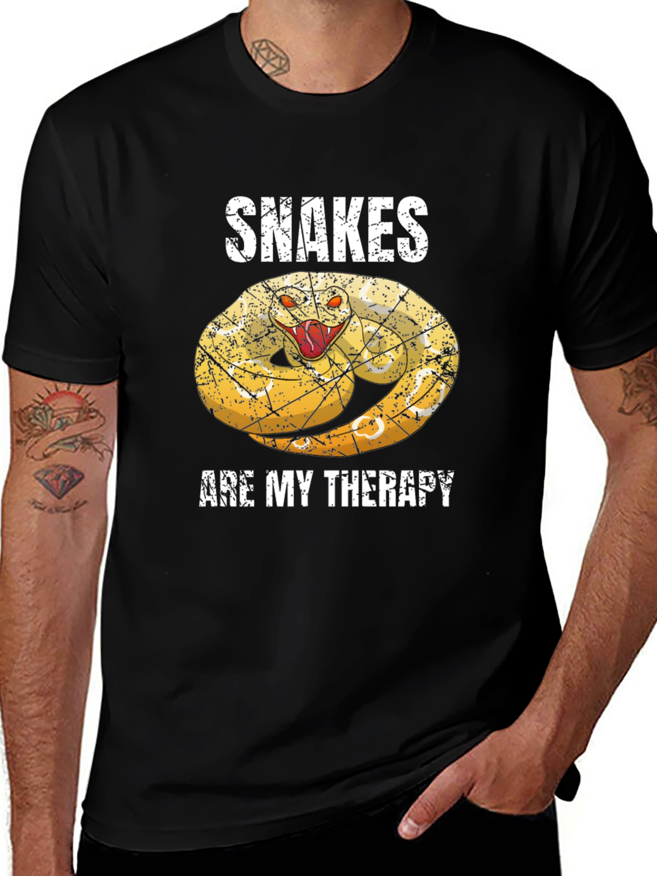 Snakes Are My Therapy T-Shirt