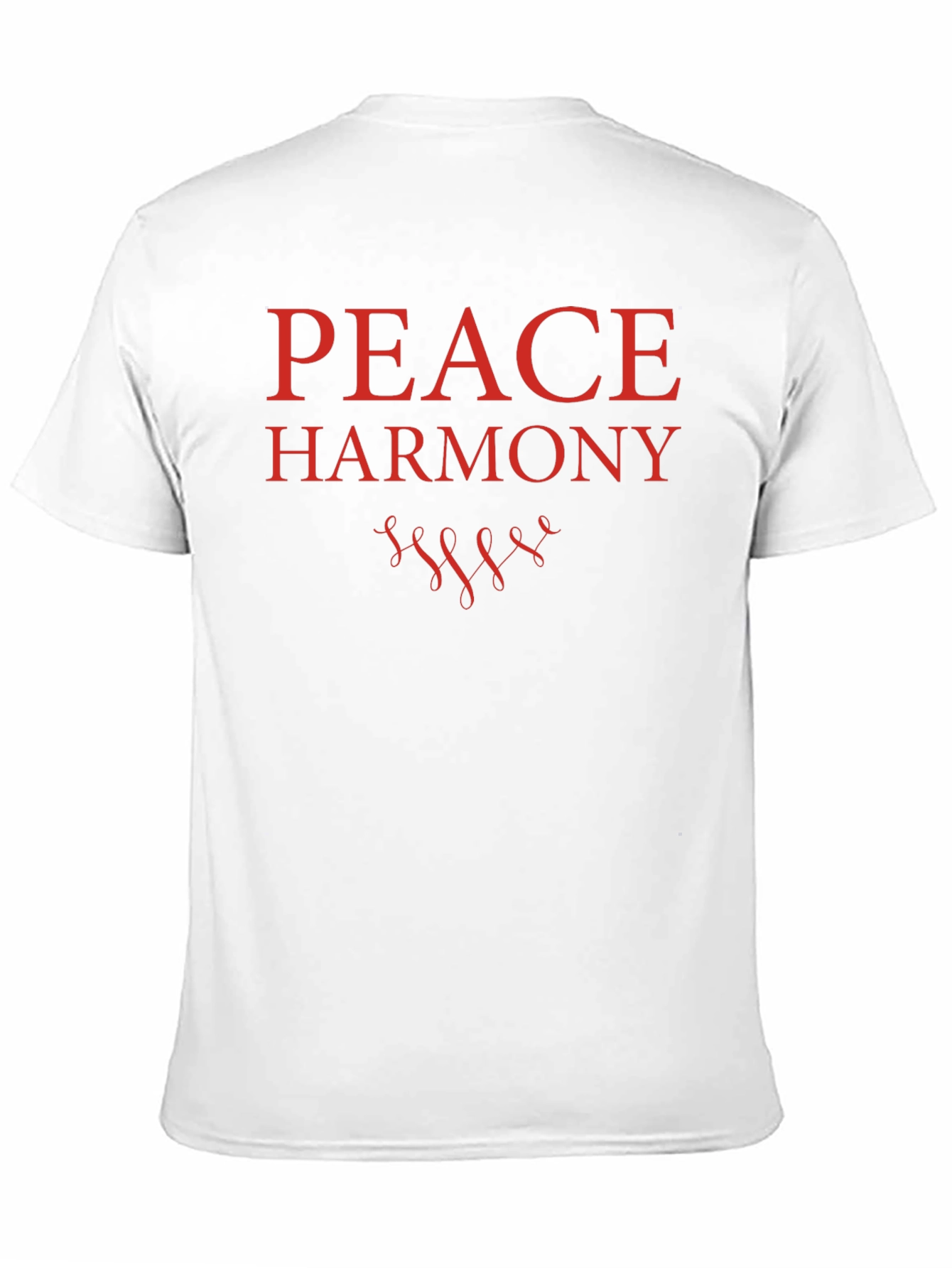 Peace Harmony Graphic Tee - Black