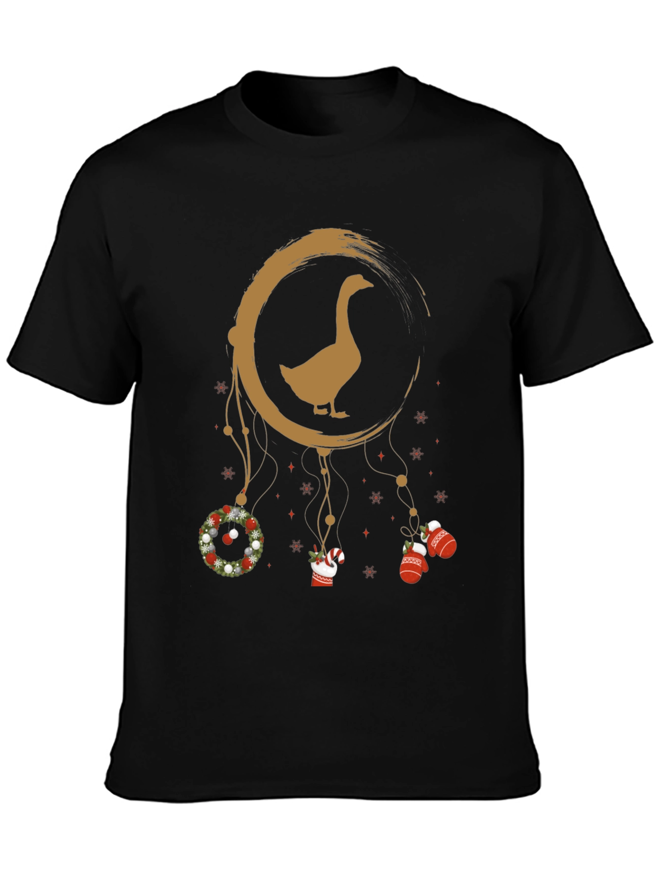 Christmas Goose Dreamcatcher T-Shirt