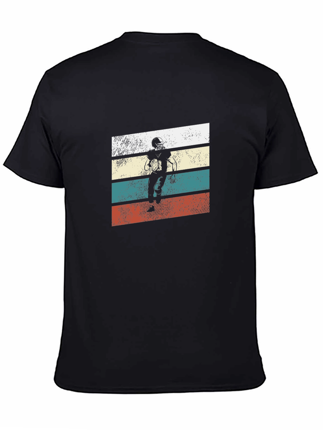 Retro Football Player Graphic Tee
