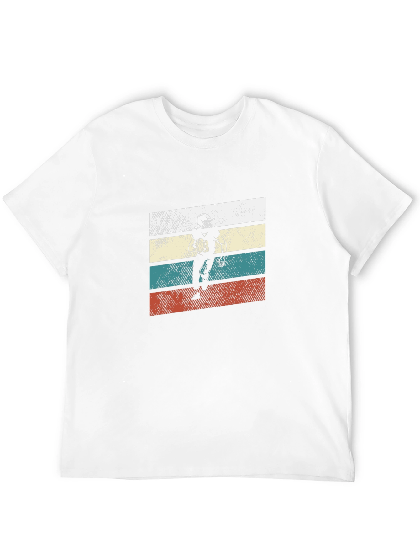 Retro Football Player Graphic Tee