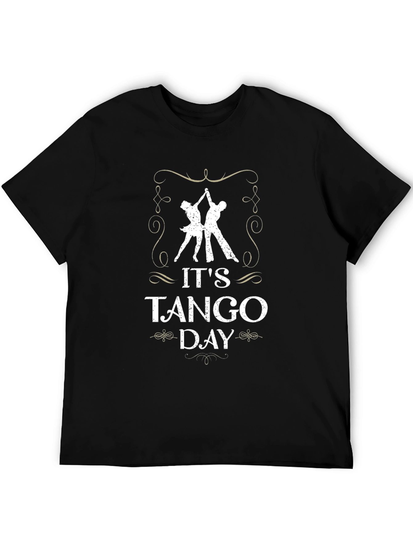 Its Tango Day Graphic T-Shirt - Dancing Tee