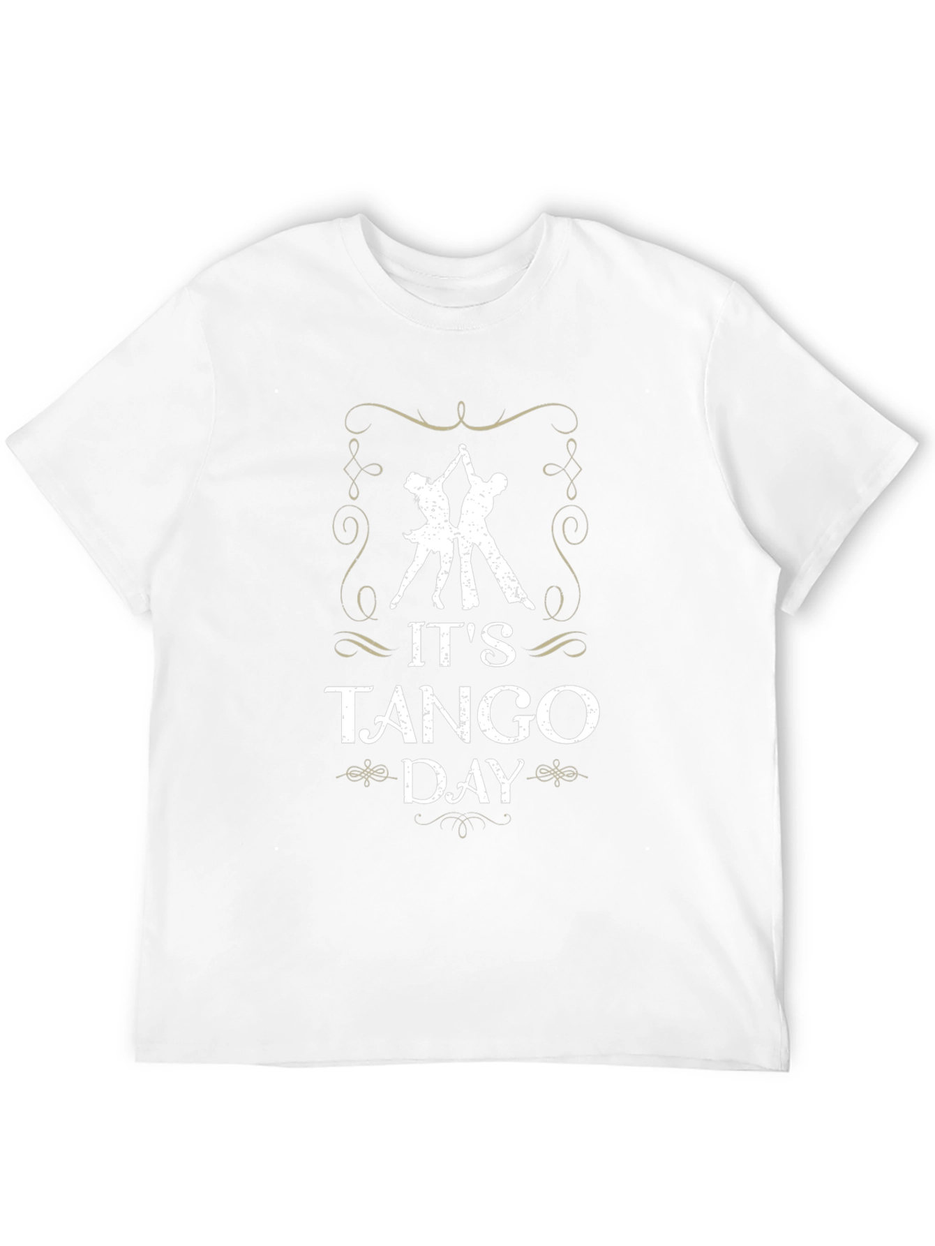 Its Tango Day Graphic T-Shirt - Dancing Tee